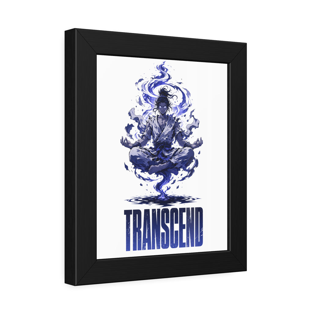 Transcend Meditation Art — Framed Poster