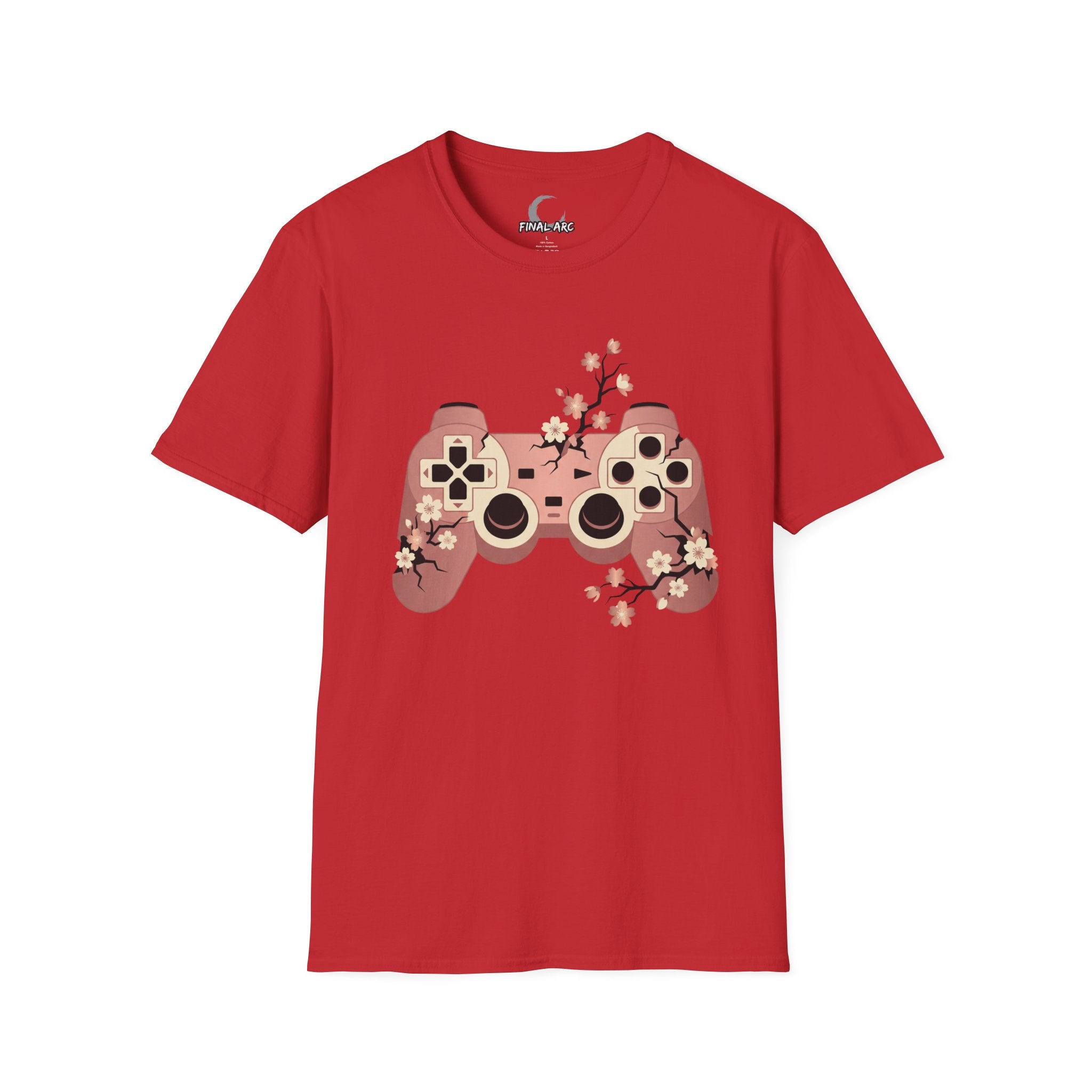 Cherry Blossom Game Controller T-Shirt
