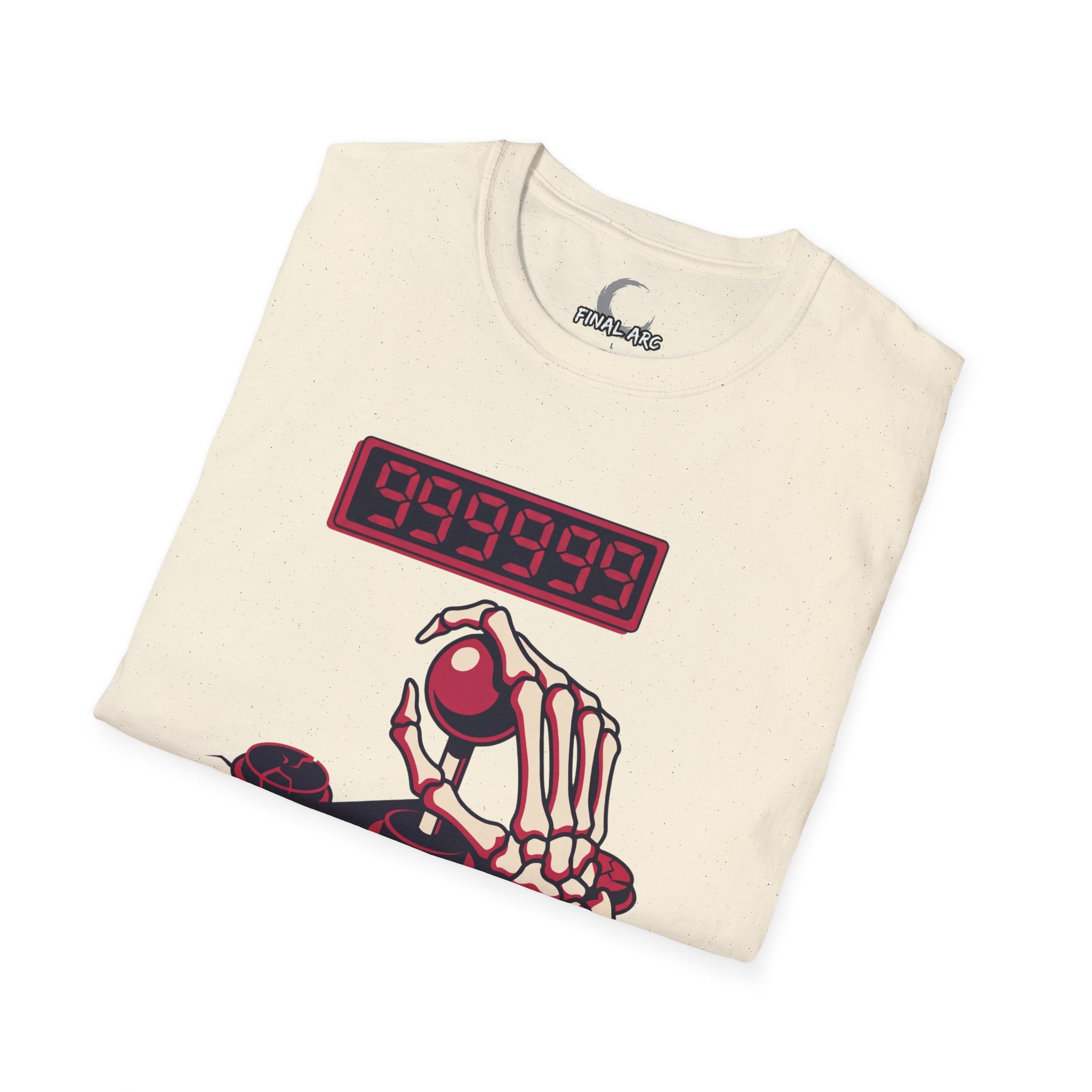 Arcade Skeleton Gamer T‑Shirt