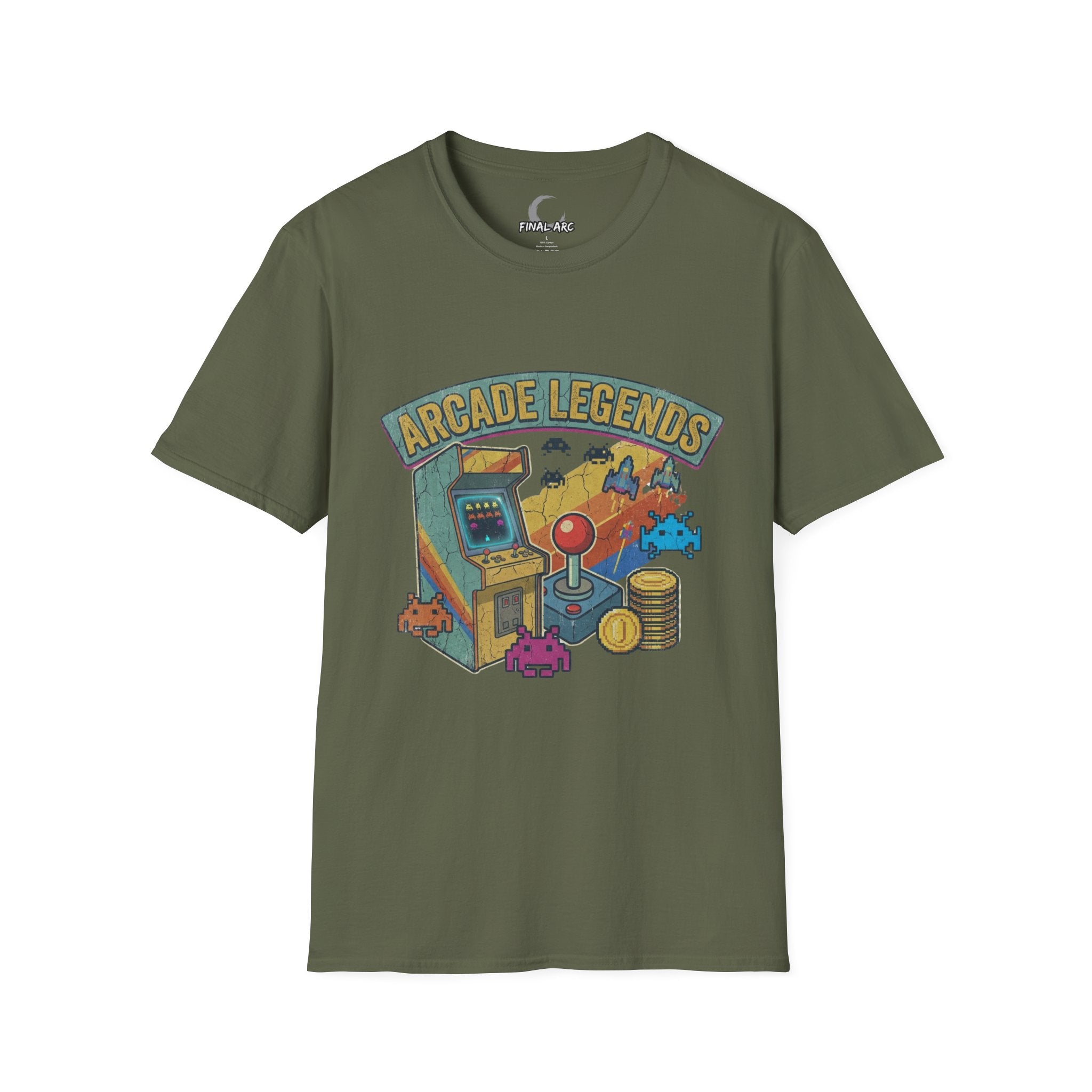 Arcade Legends T-Shirt — Retro Gaming  Tee