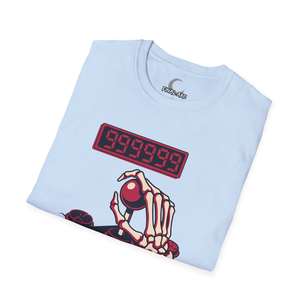 Arcade Skeleton Gamer T‑Shirt