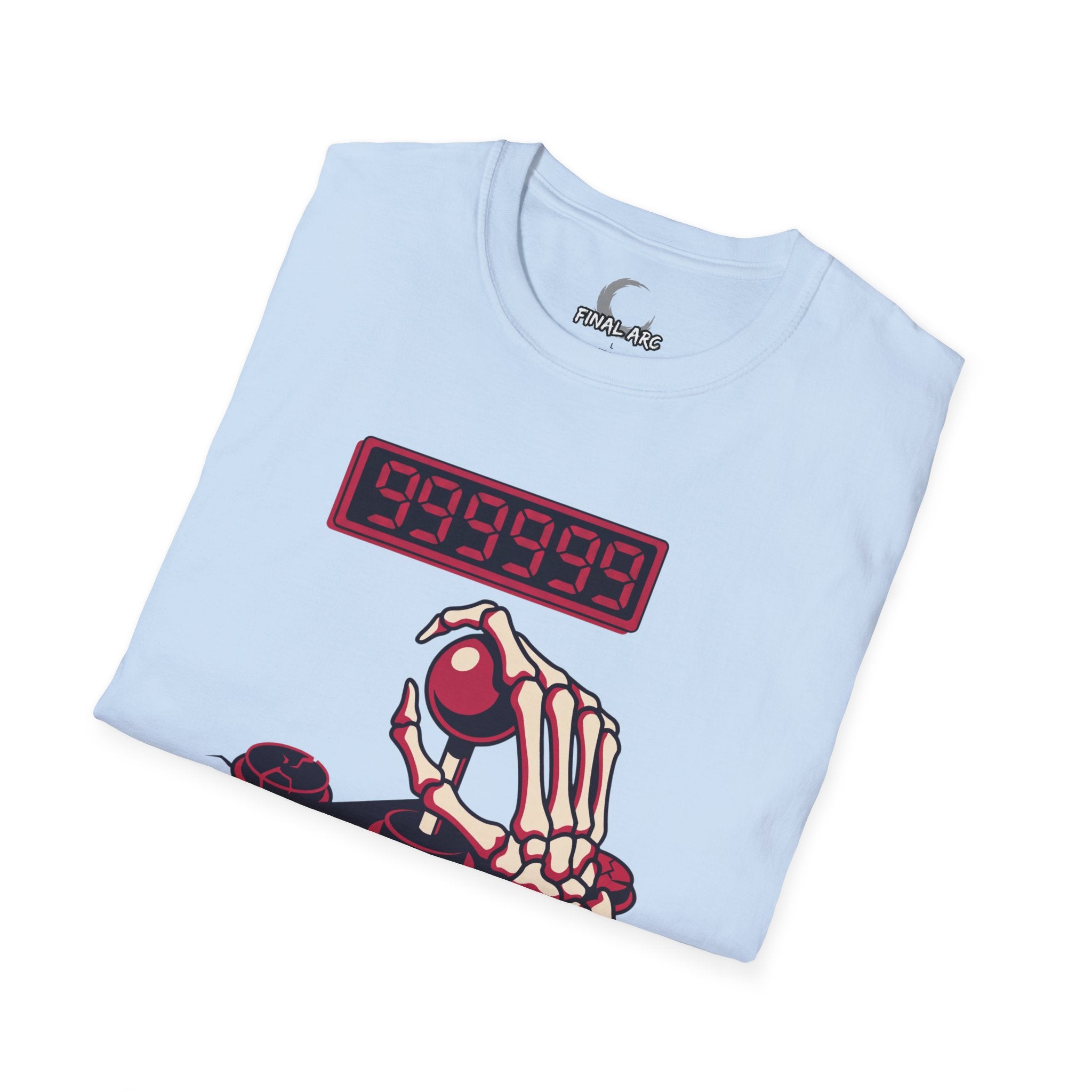 Arcade Skeleton Gamer T‑Shirt