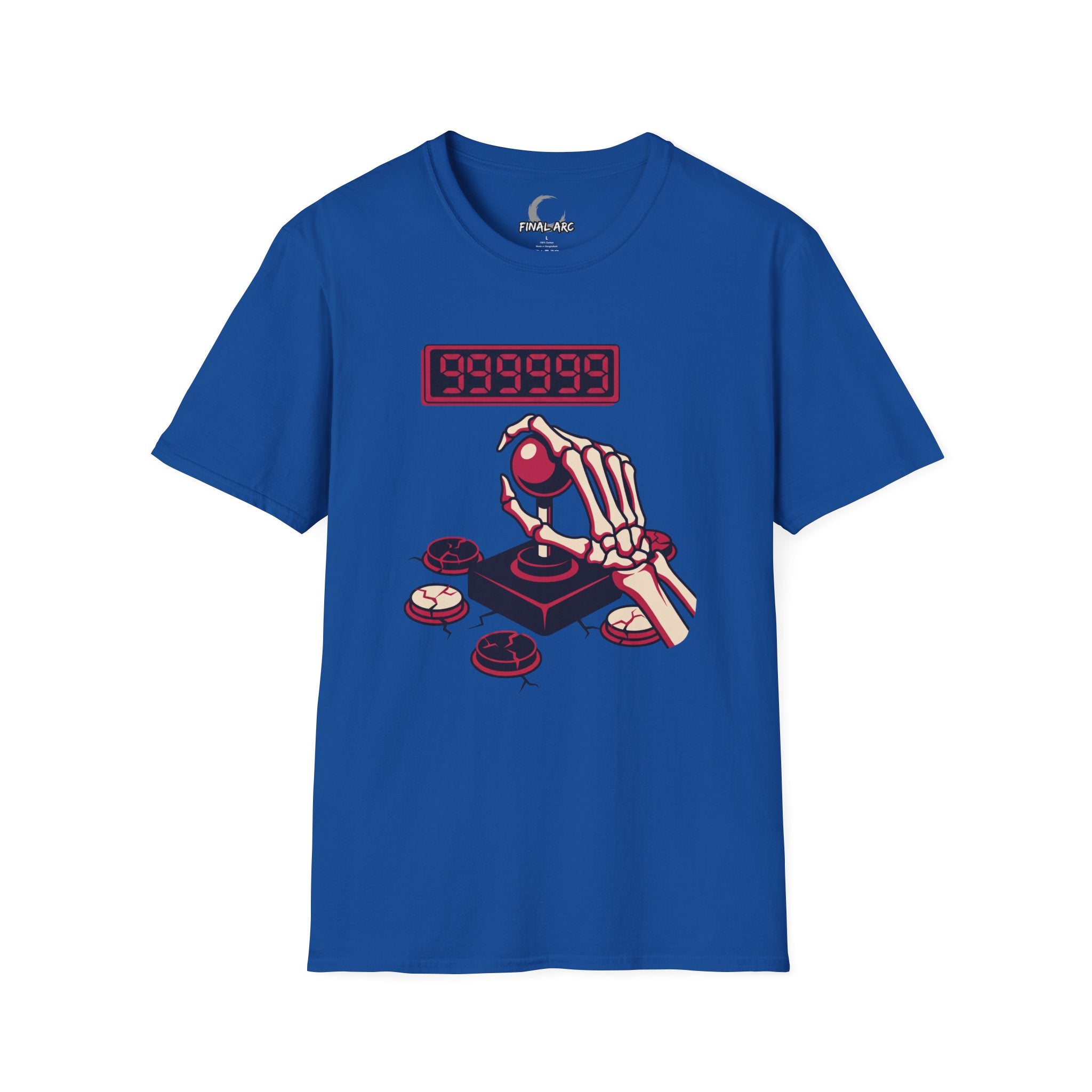 Arcade Skeleton Gamer T‑Shirt
