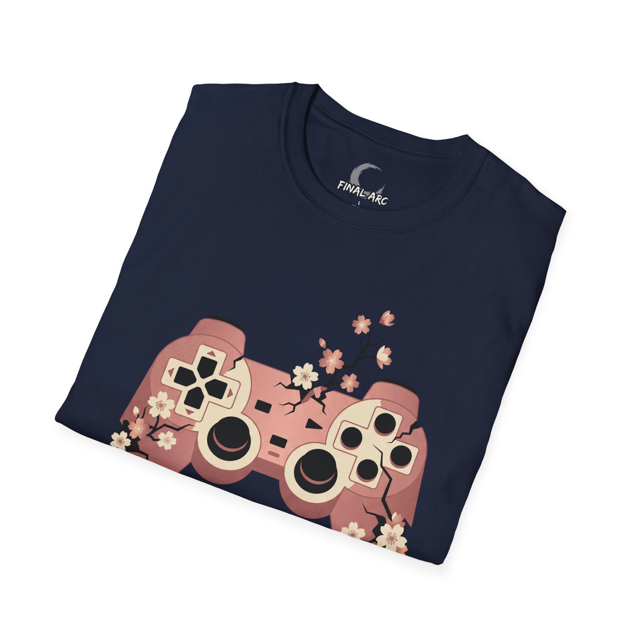 Cherry Blossom Game Controller T-Shirt