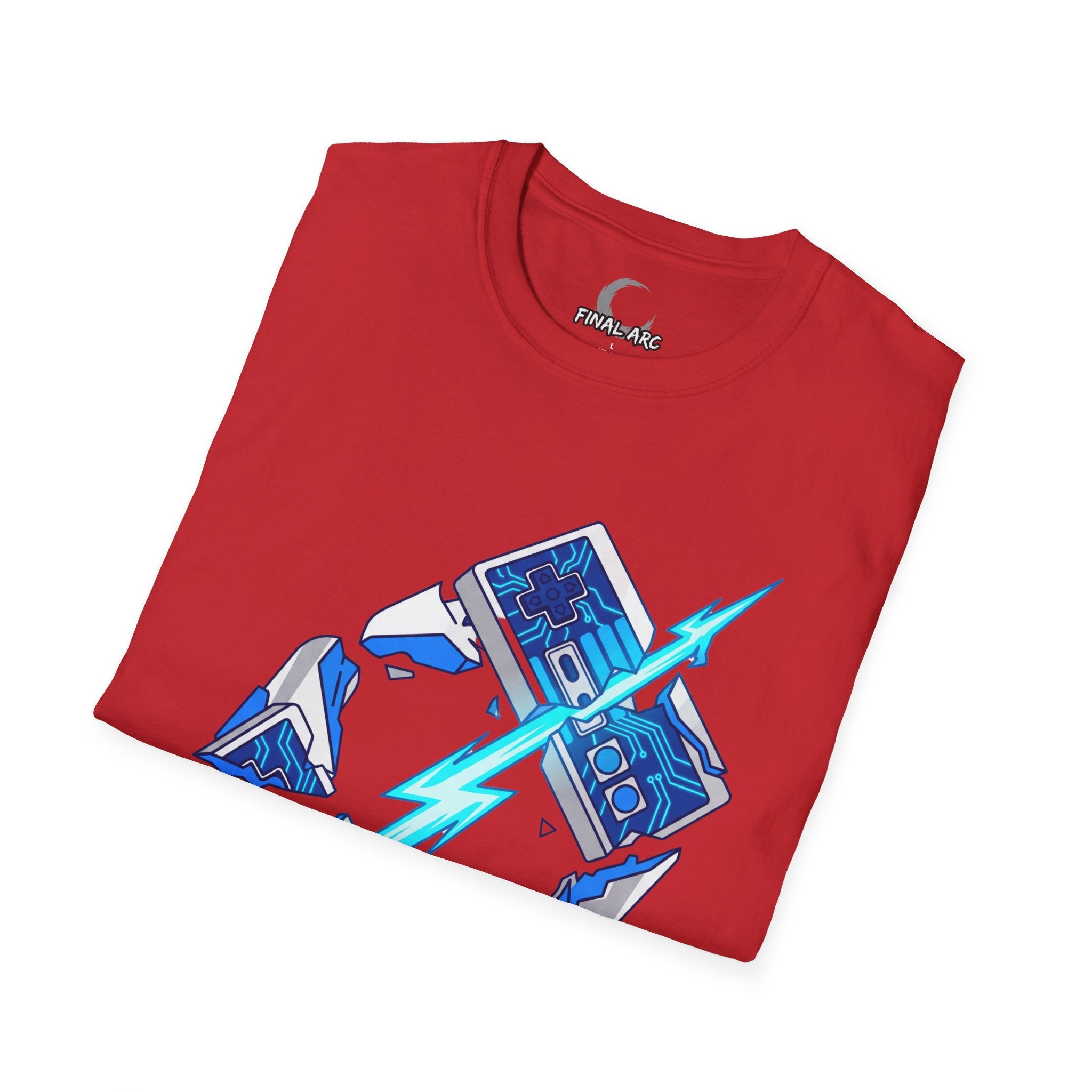 Gaming Controller Lightning Bolt T-Shirt