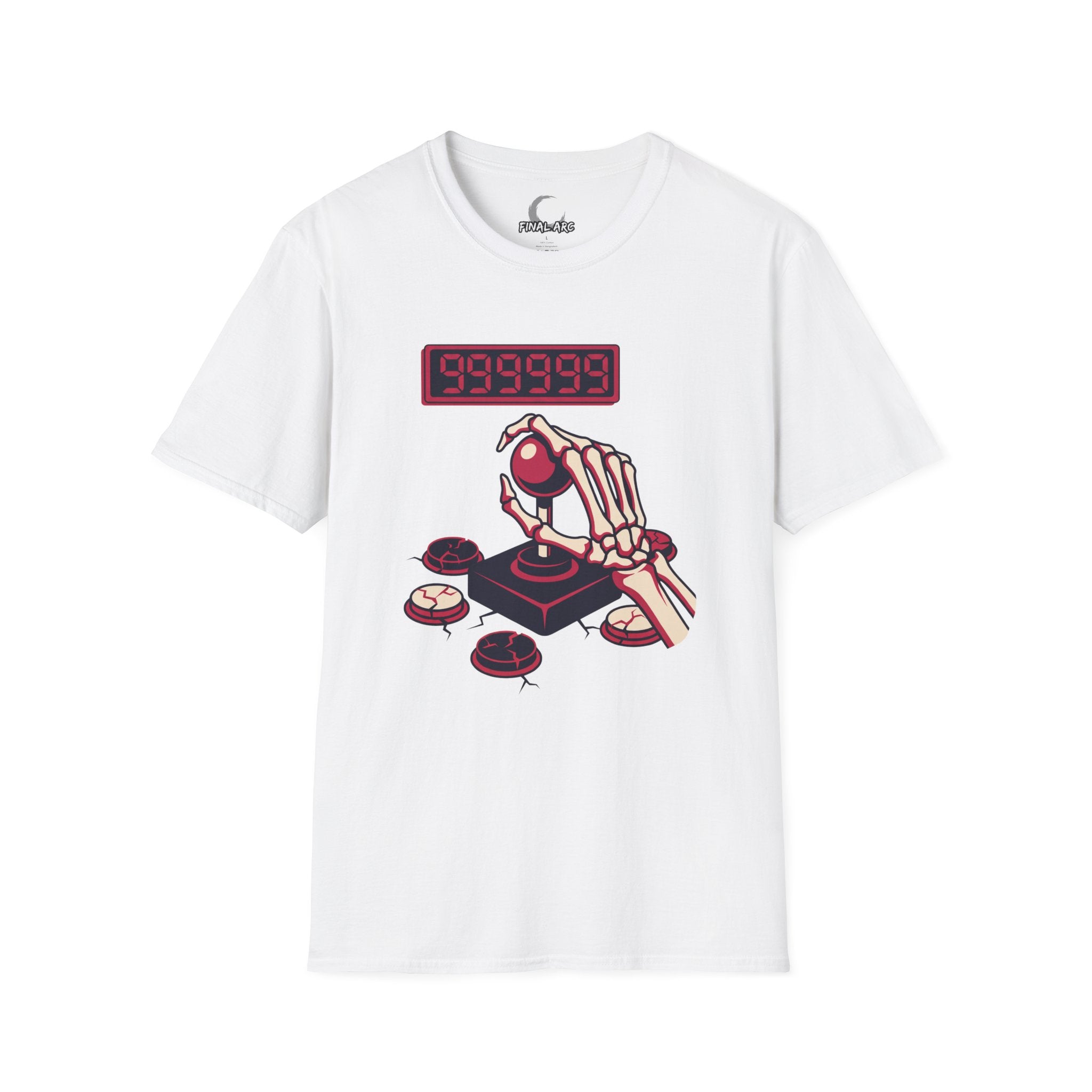 Arcade Skeleton Gamer T‑Shirt