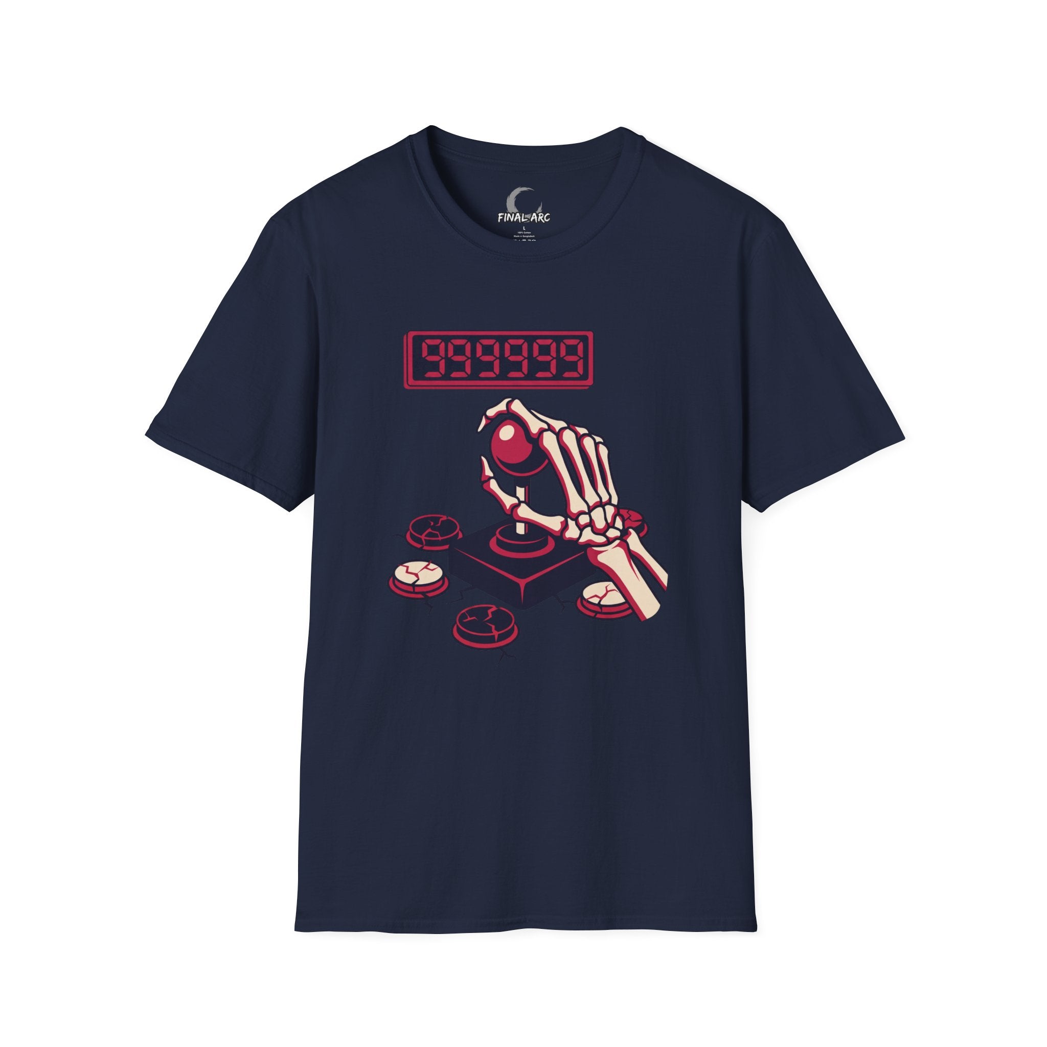Arcade Skeleton Gamer T‑Shirt