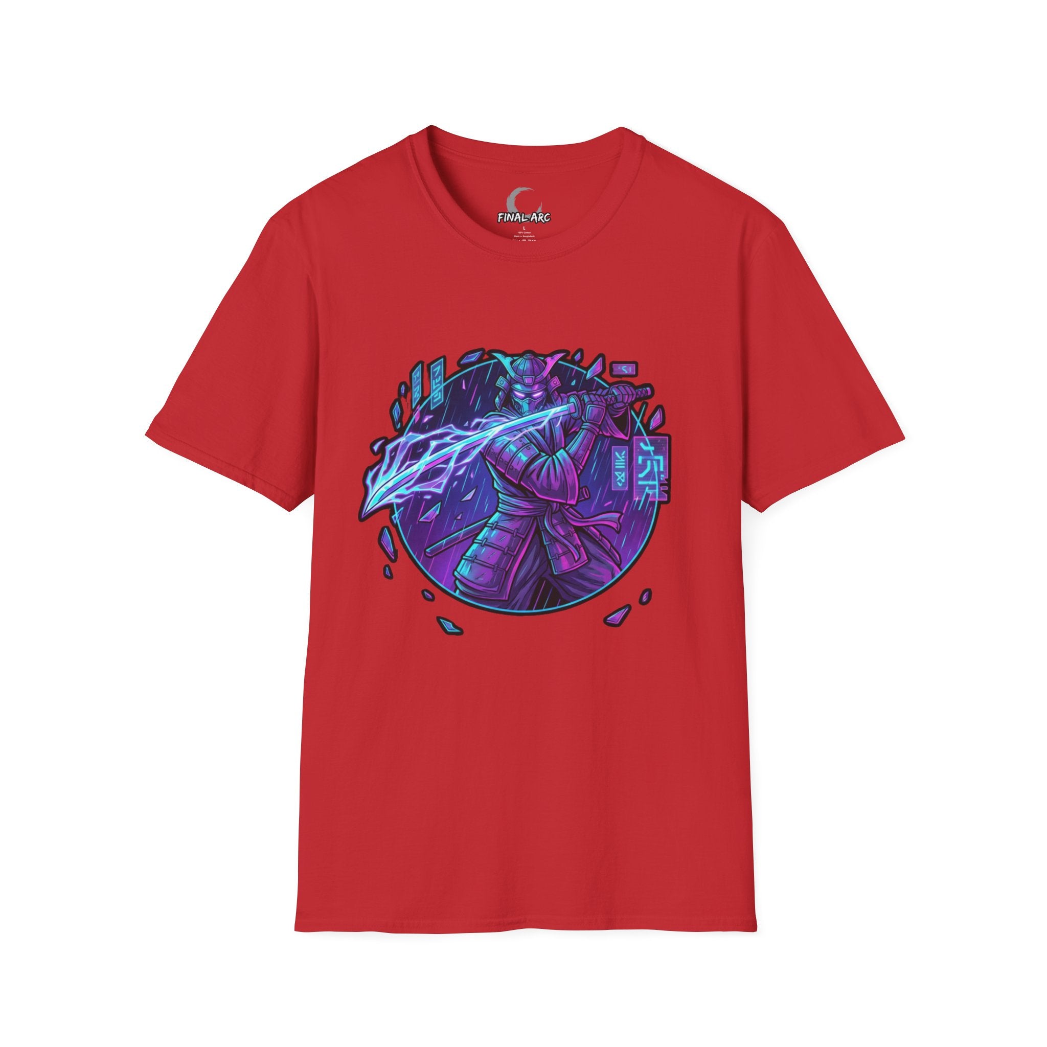 Anime Samurai T-Shirt — Vintage Warrior Graphic Tee