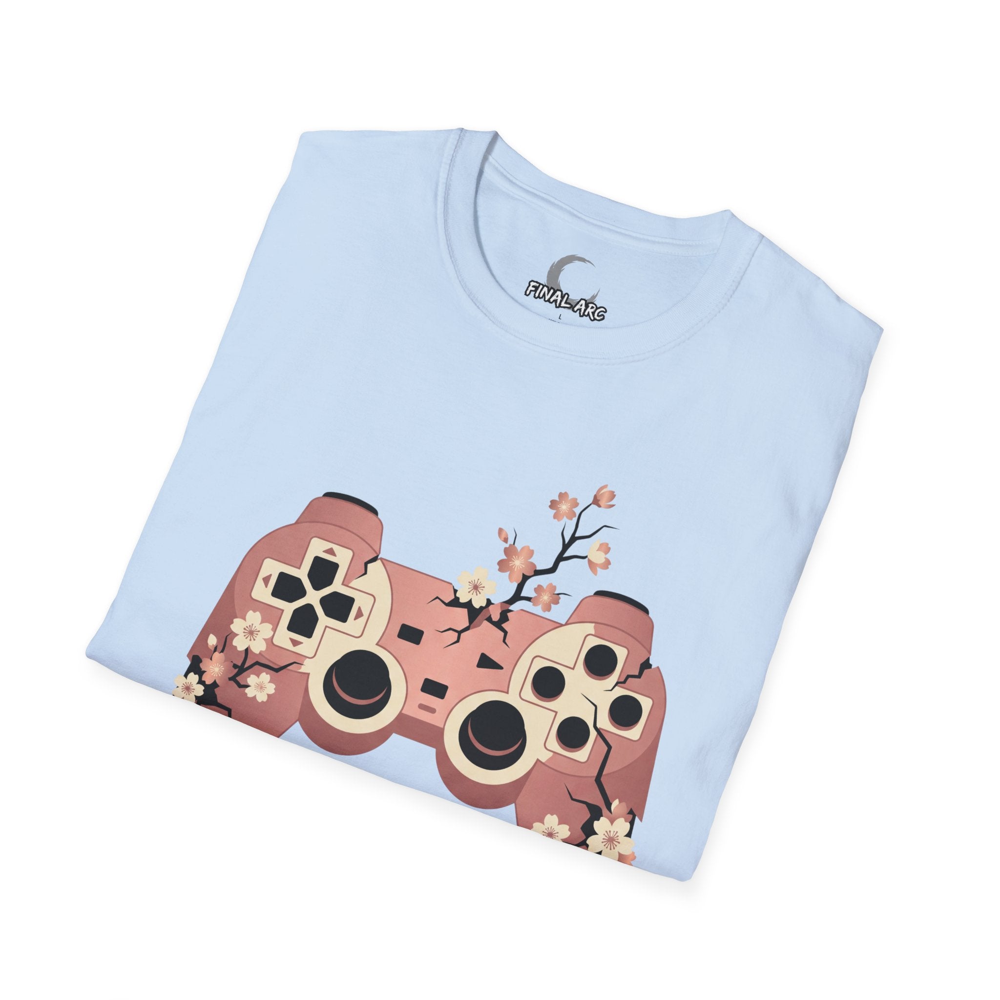 Cherry Blossom Game Controller T-Shirt