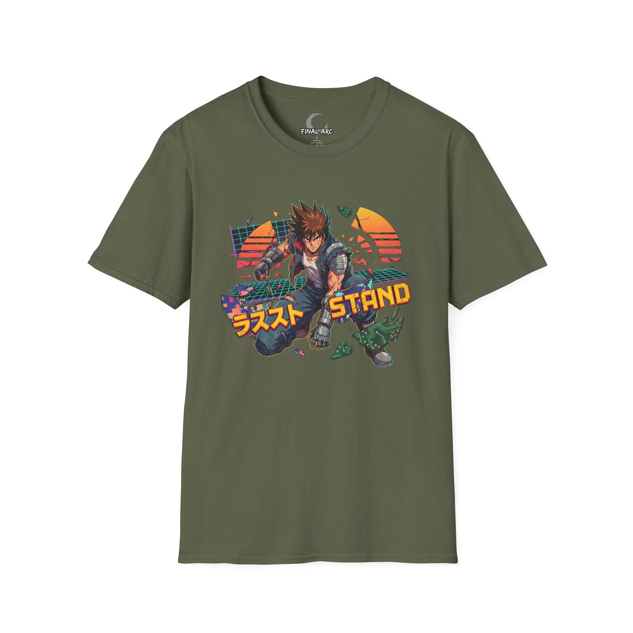 Anime Retro Sunset T-Shirt  "Last Stand"