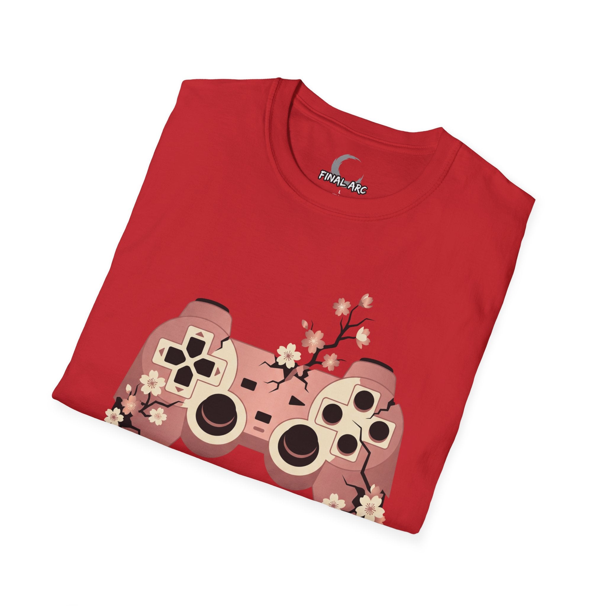 Cherry Blossom Game Controller T-Shirt