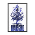 Transcend Meditation Art — Framed Poster