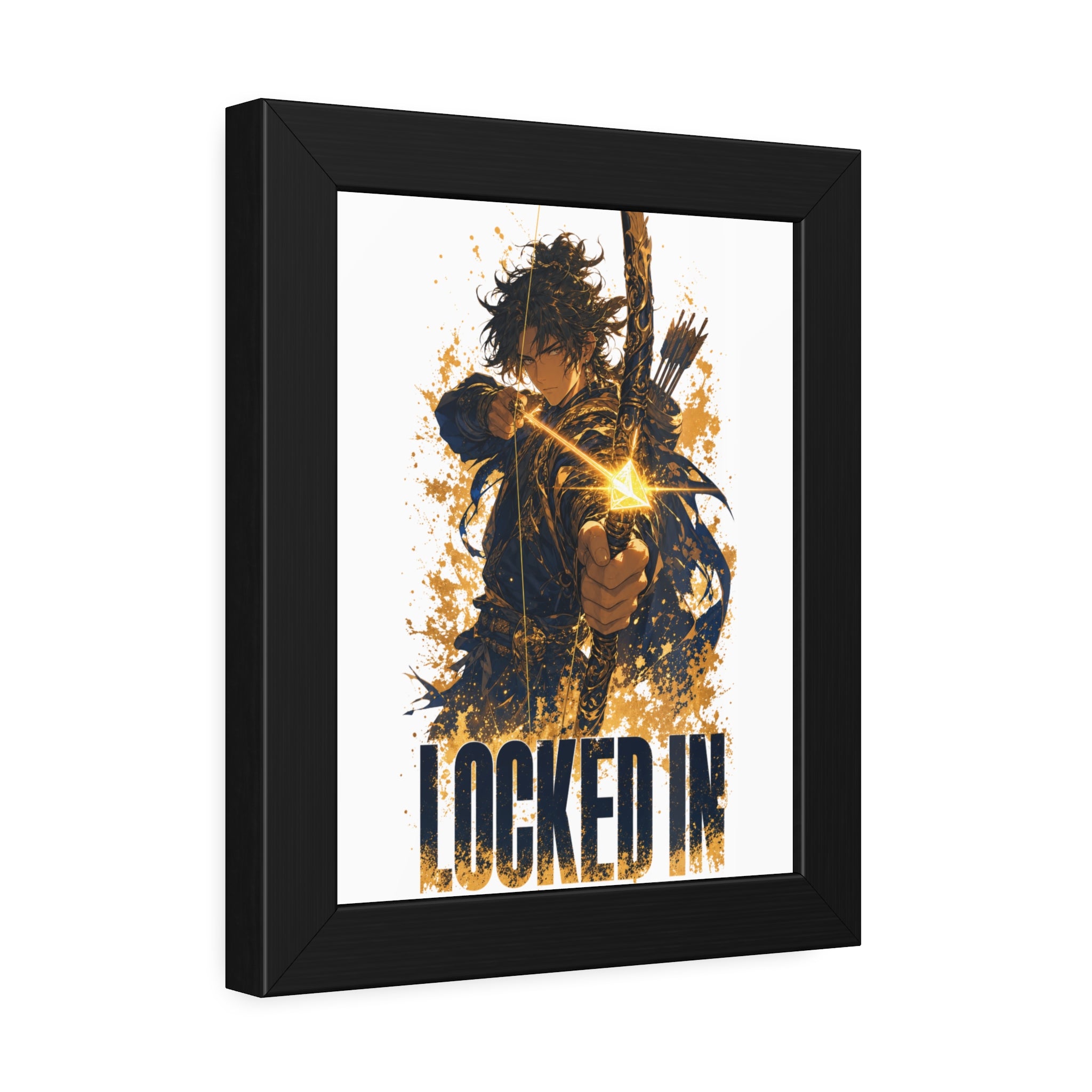 Framed Poster — 'Locked In' Archer Artwork