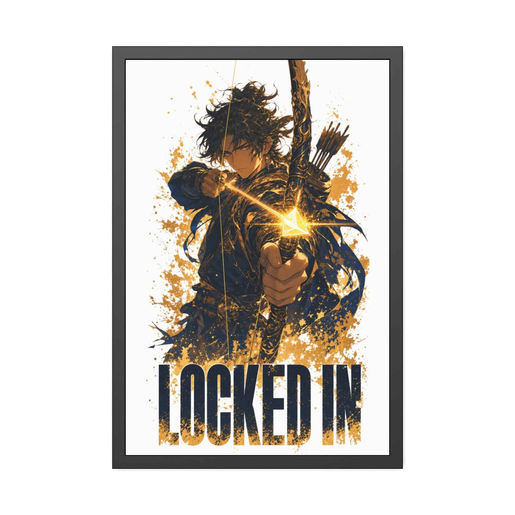 Framed Poster — 'Locked In' Archer Artwork