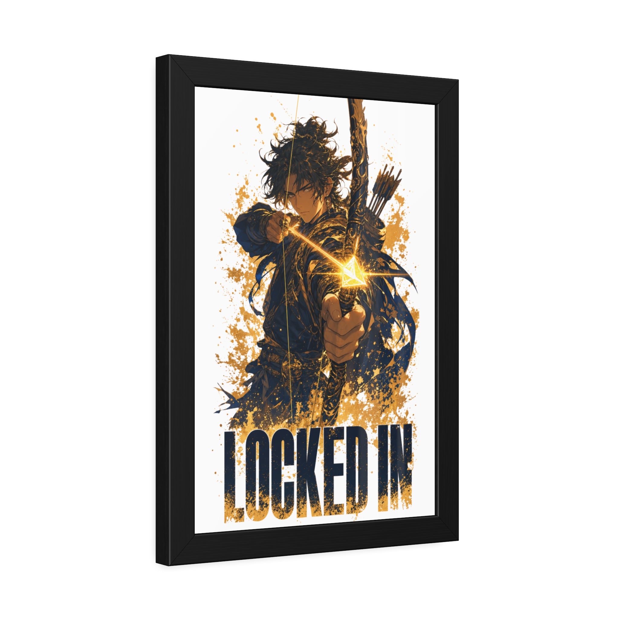 Framed Poster — 'Locked In' Archer Artwork