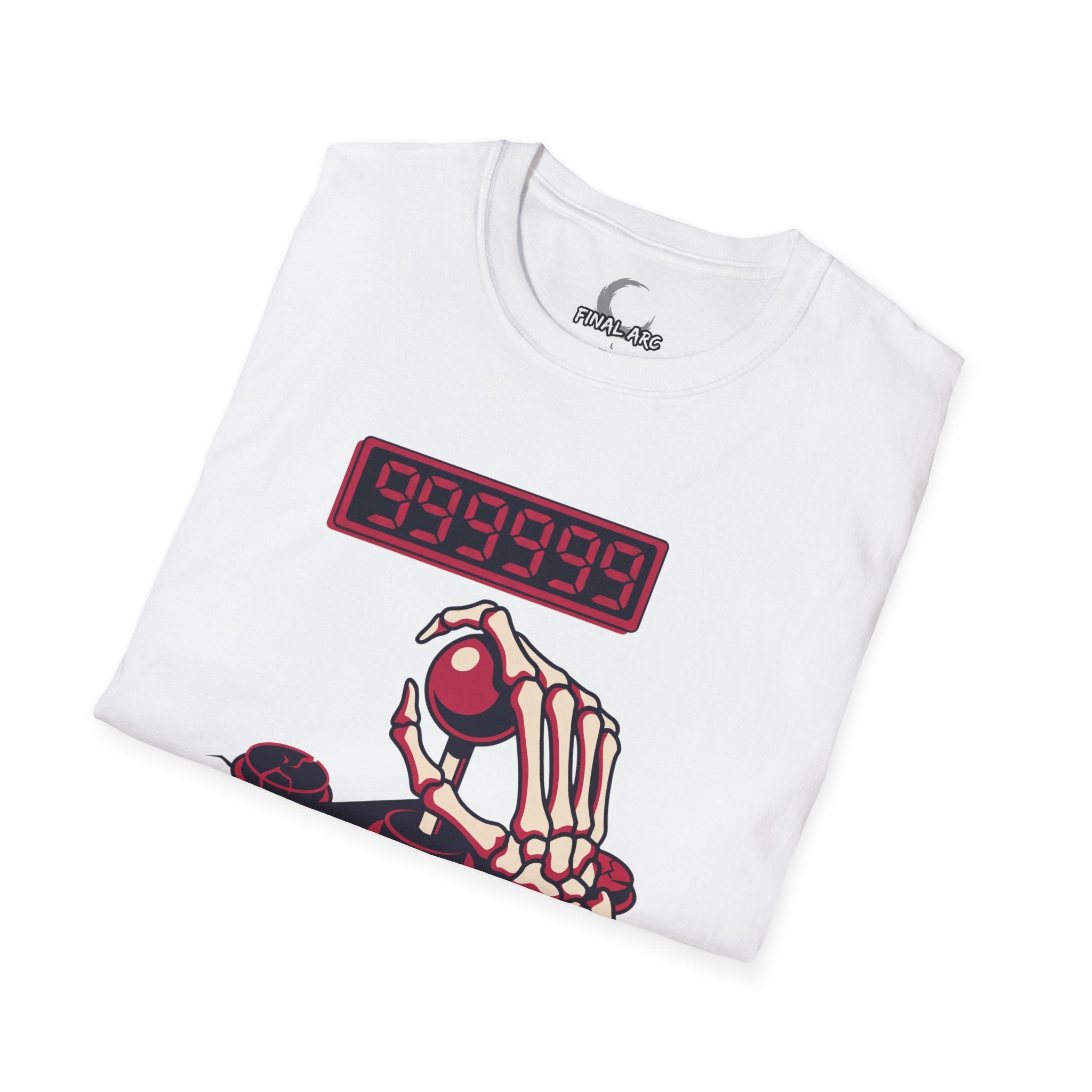 Arcade Skeleton Gamer T‑Shirt