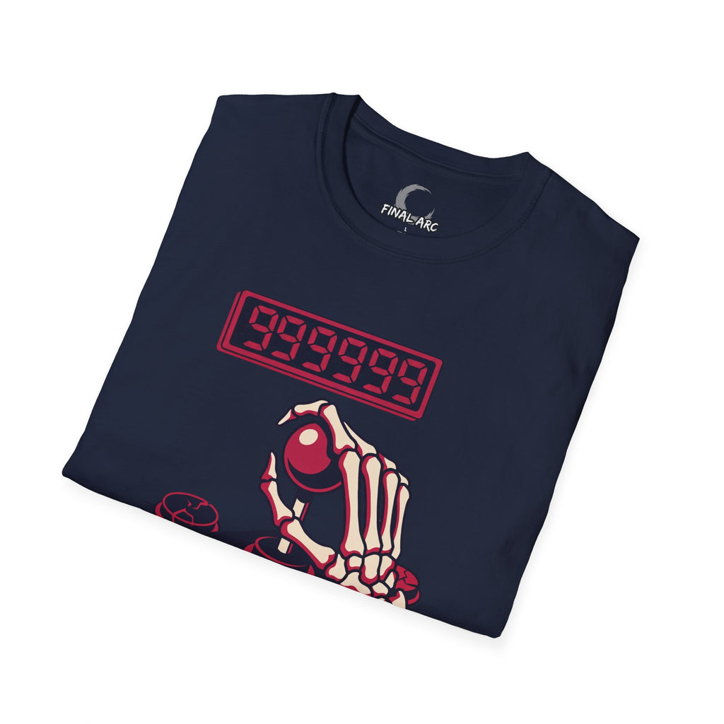 Arcade Skeleton Gamer T‑Shirt