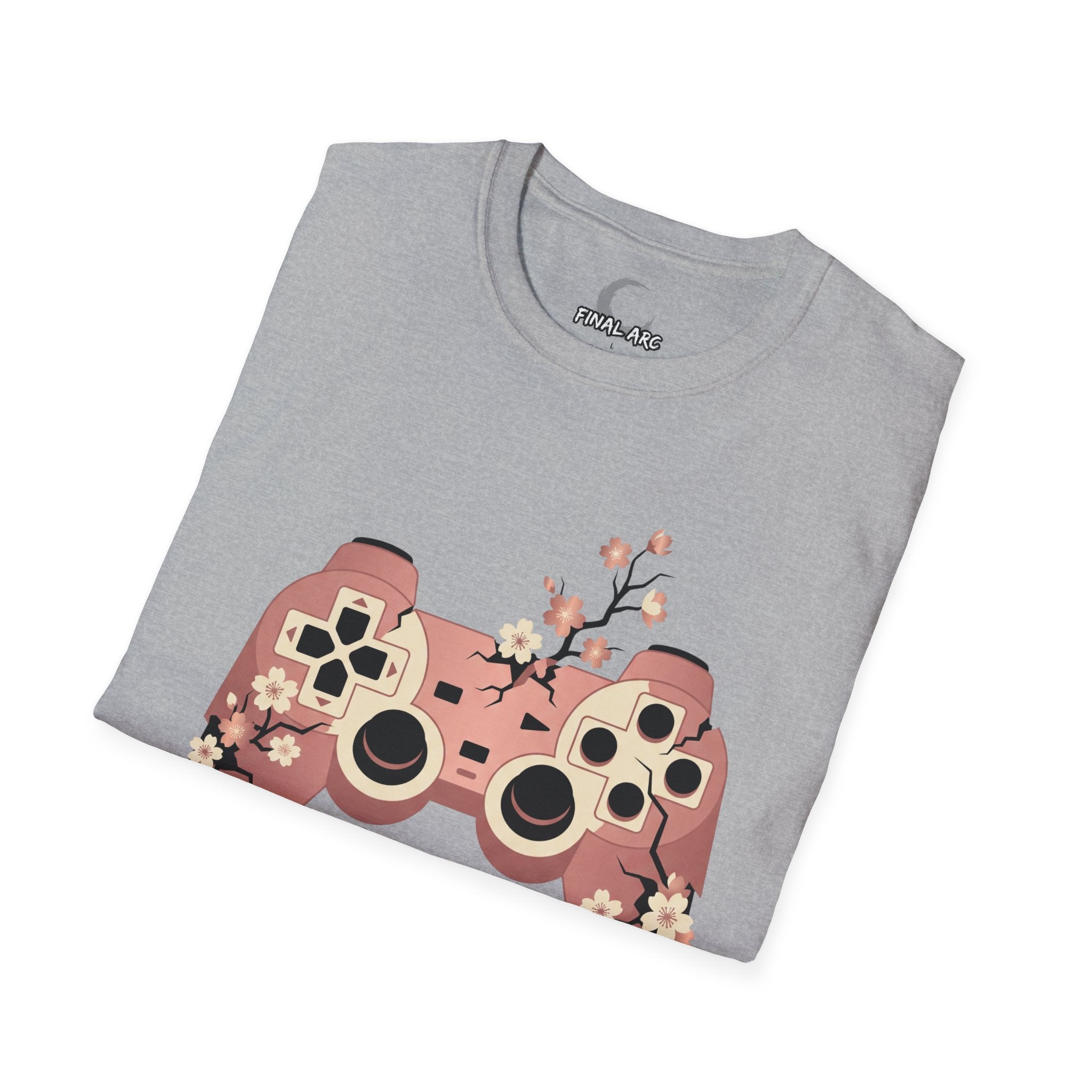 Cherry Blossom Game Controller T-Shirt