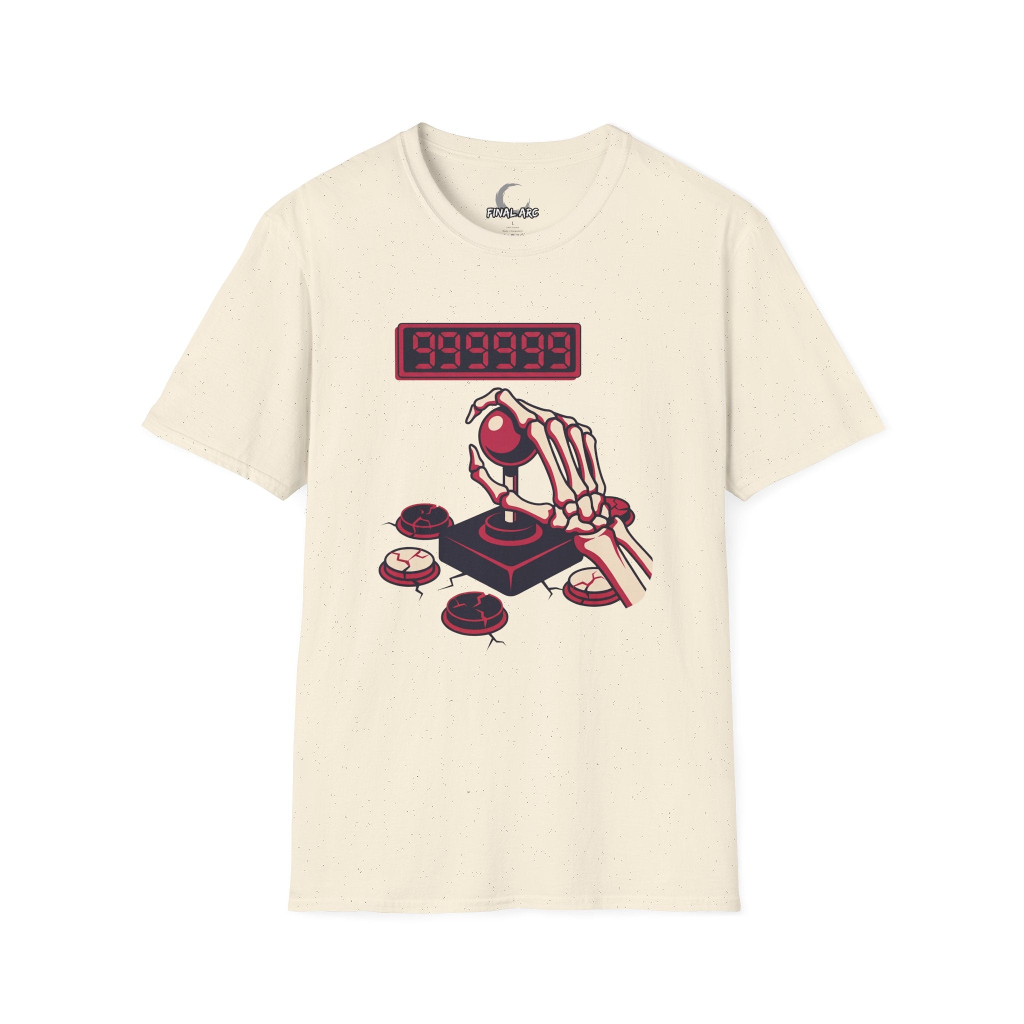 Arcade Skeleton Gamer T‑Shirt
