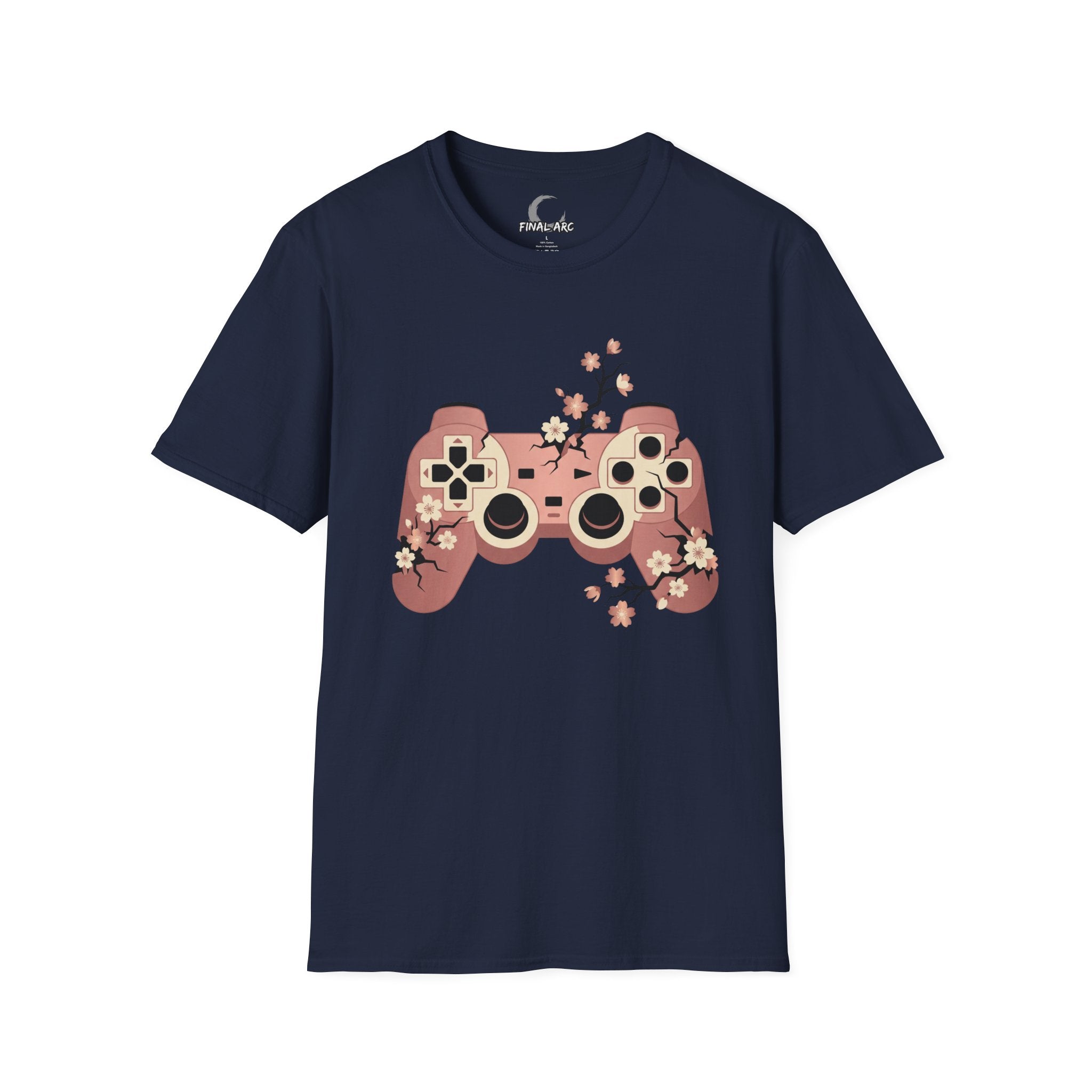 Cherry Blossom Game Controller T-Shirt