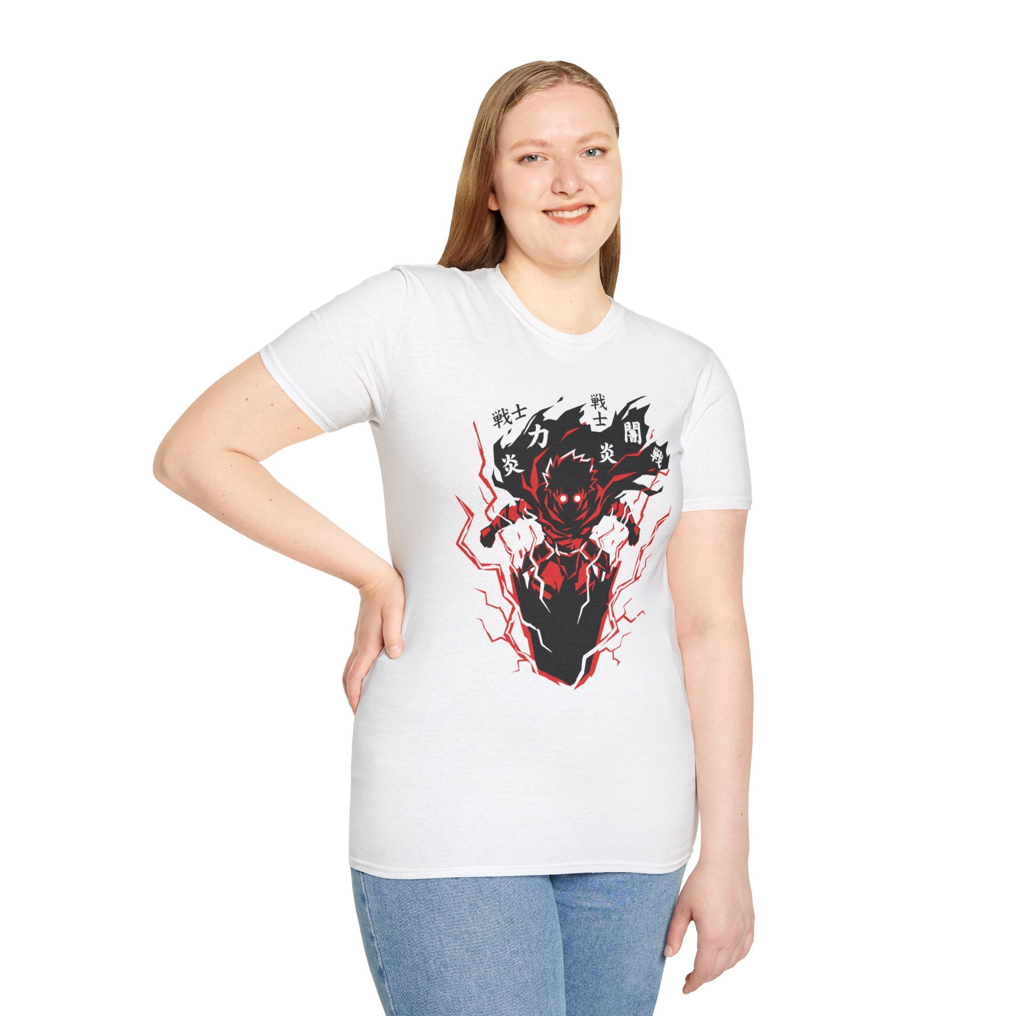 Anime  Lightning T-Shirt — Kanji Power Graphic Tee