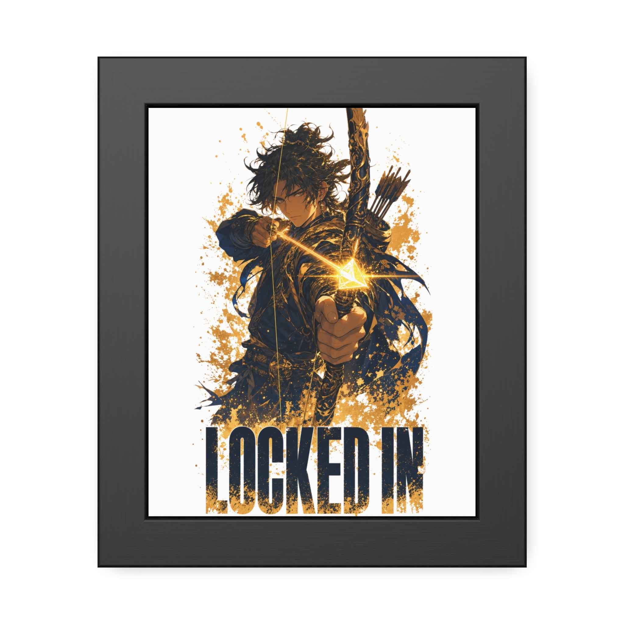 Framed Poster — 'Locked In' Archer Artwork