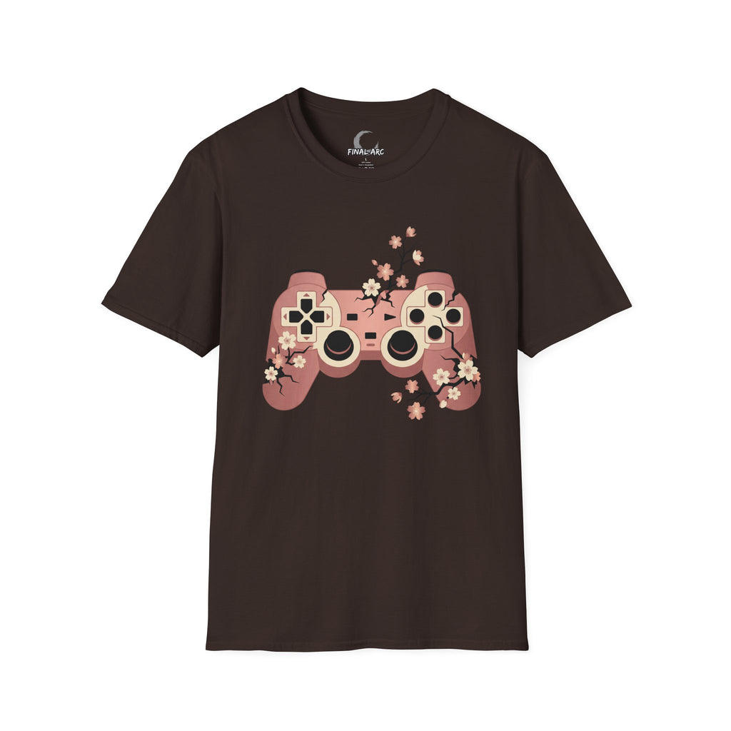 Cherry Blossom Game Controller T-Shirt