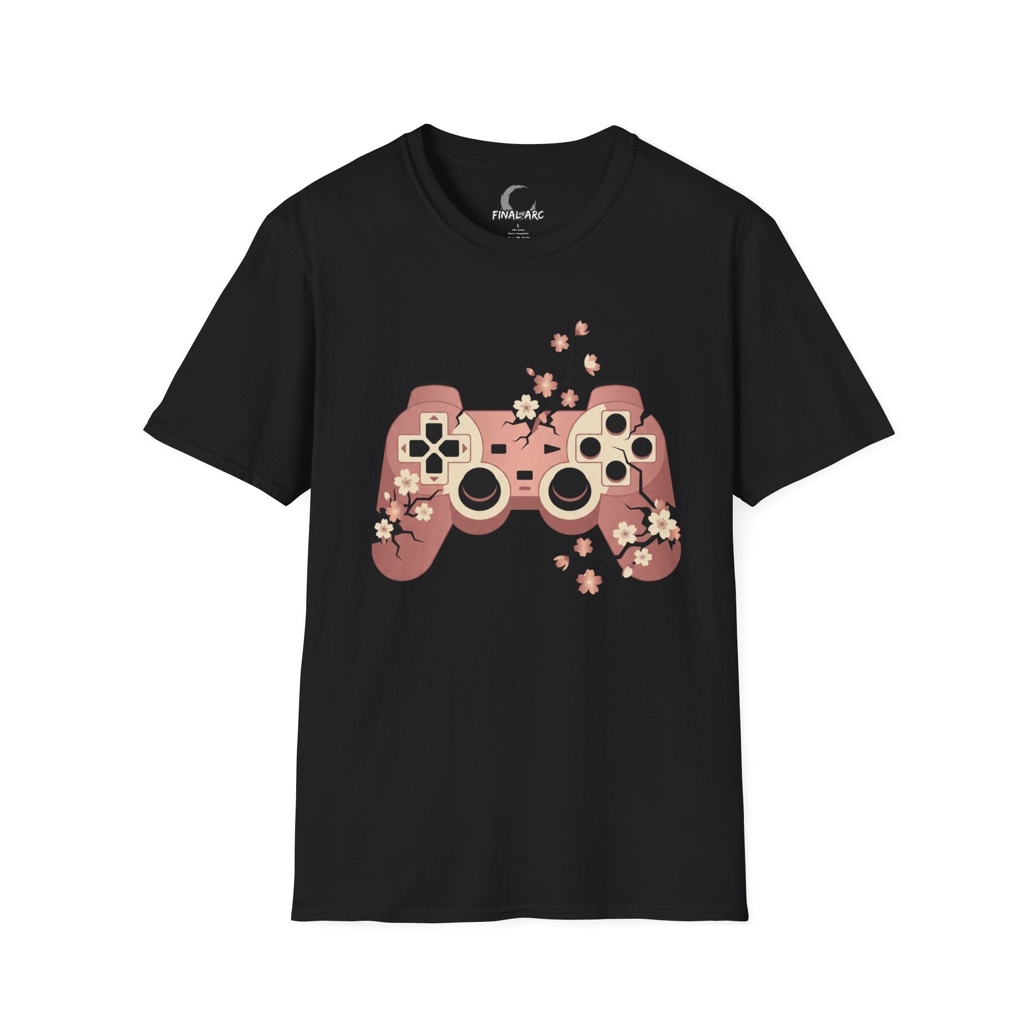 Cherry Blossom Game Controller T-Shirt