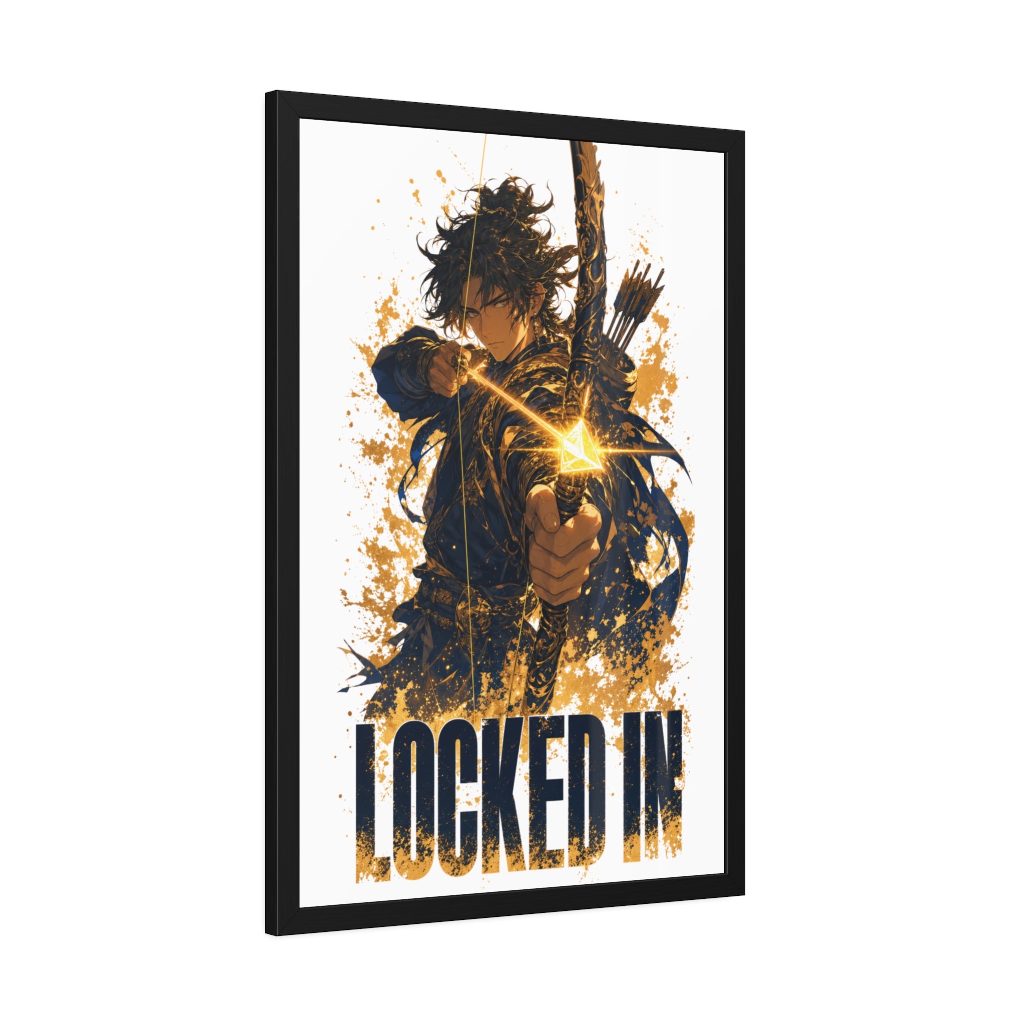 Framed Poster — 'Locked In' Archer Artwork