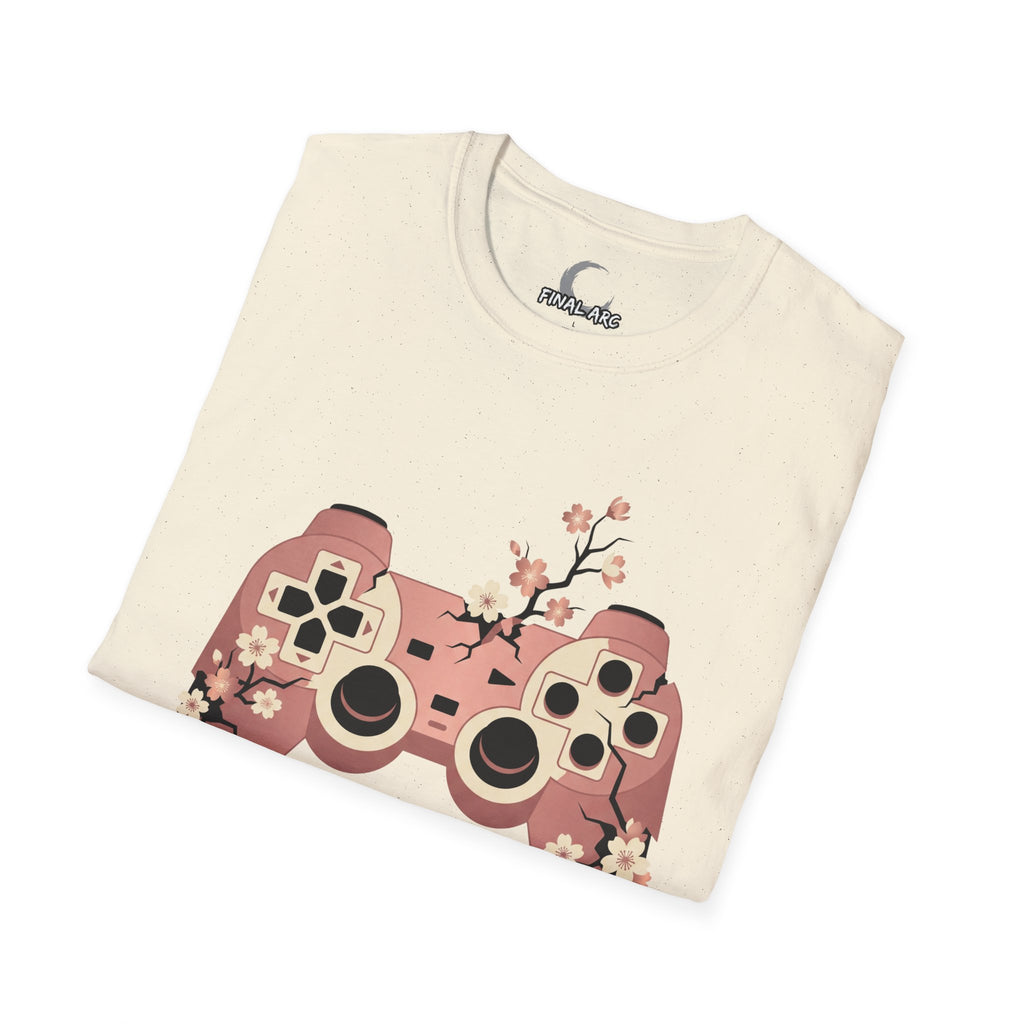 Cherry Blossom Game Controller T-Shirt