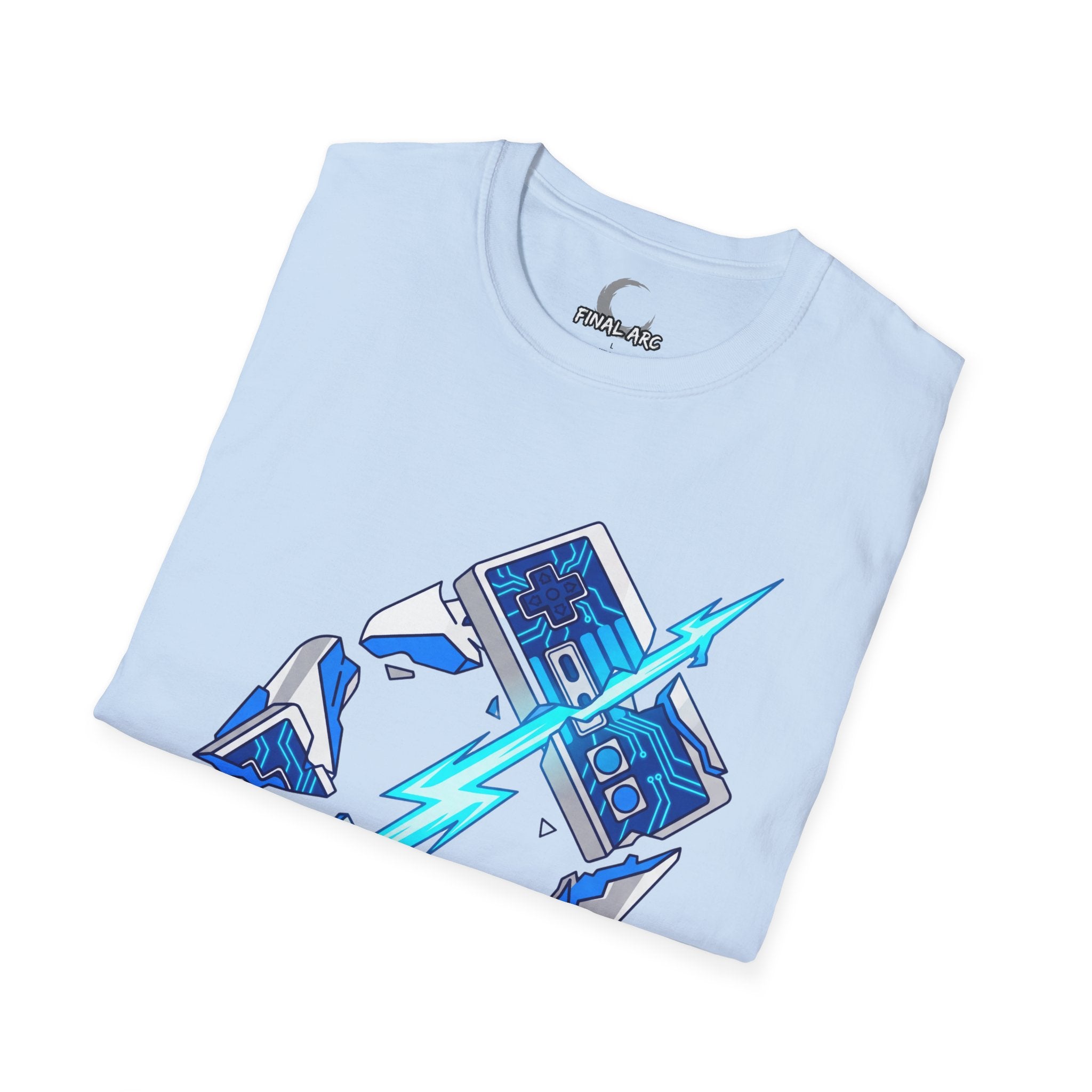 Gaming Controller Lightning Bolt T-Shirt