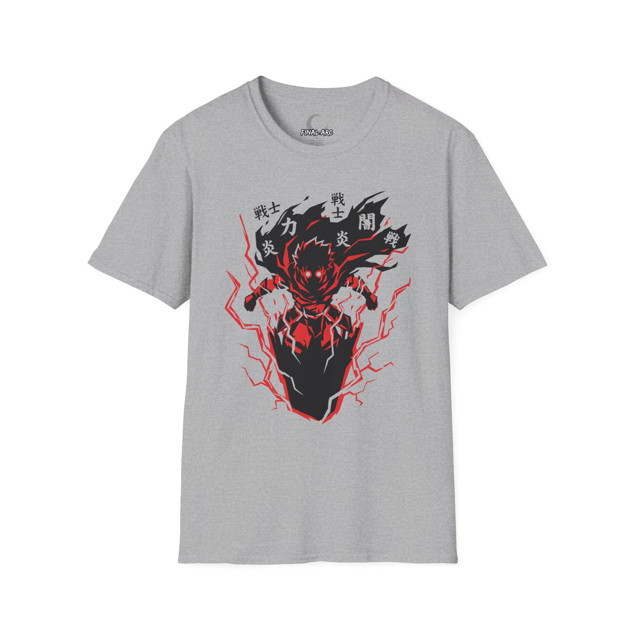 Anime  Lightning T-Shirt — Kanji Power Graphic Tee