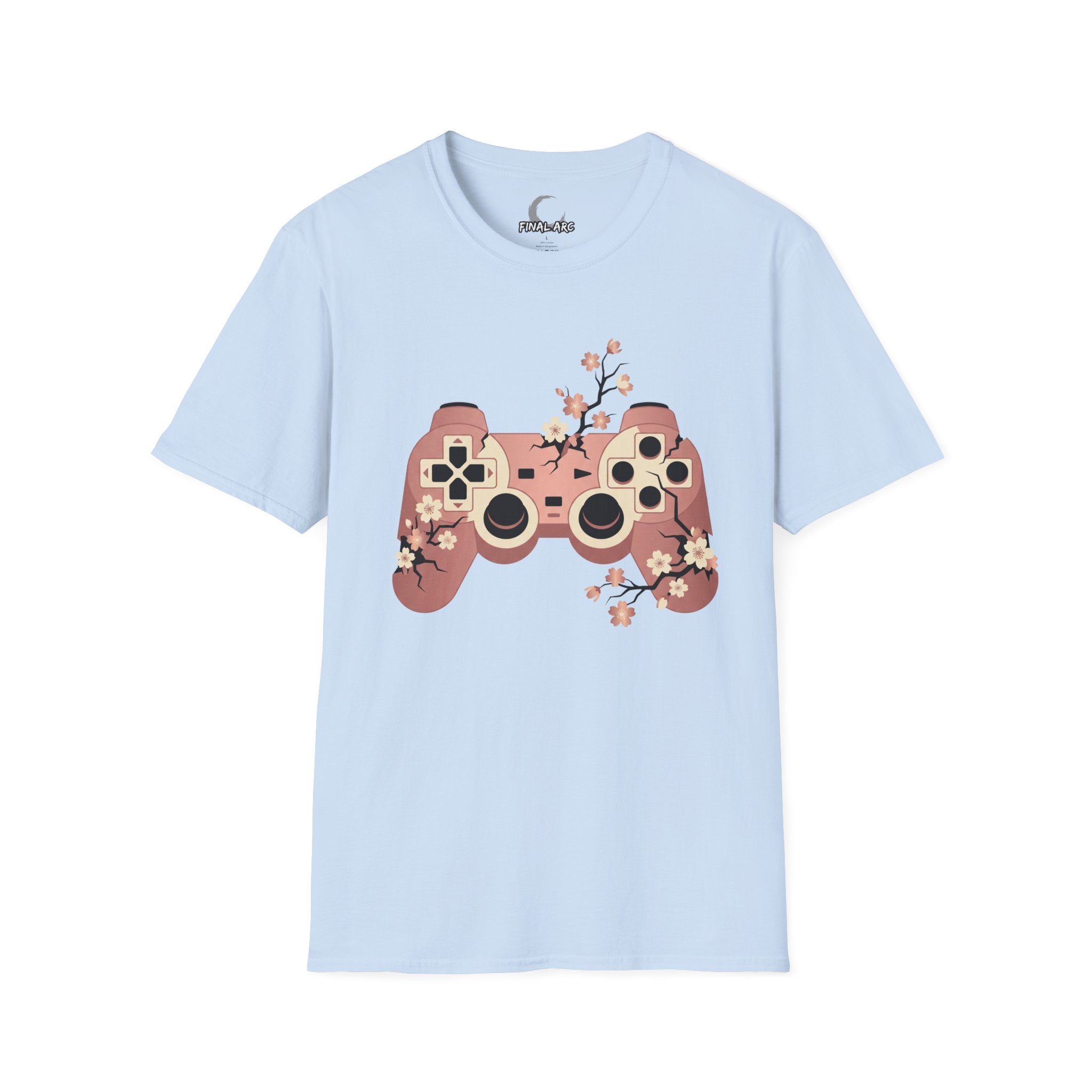 Cherry Blossom Game Controller T-Shirt