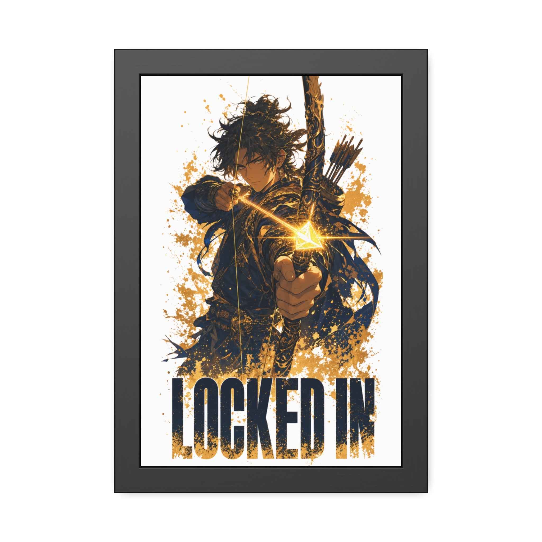 Framed Poster — 'Locked In' Archer Artwork