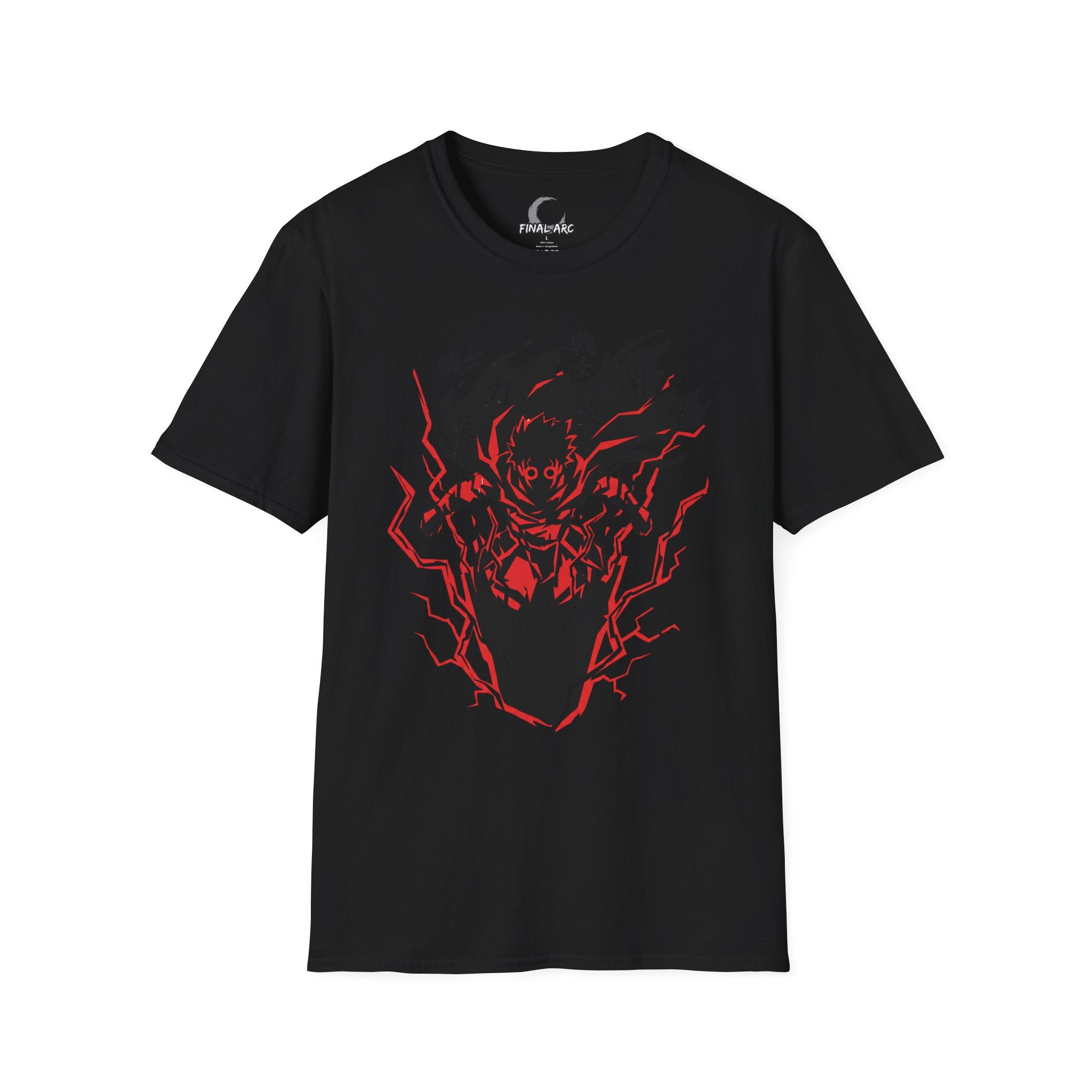Anime  Lightning T-Shirt — Kanji Power Graphic Tee