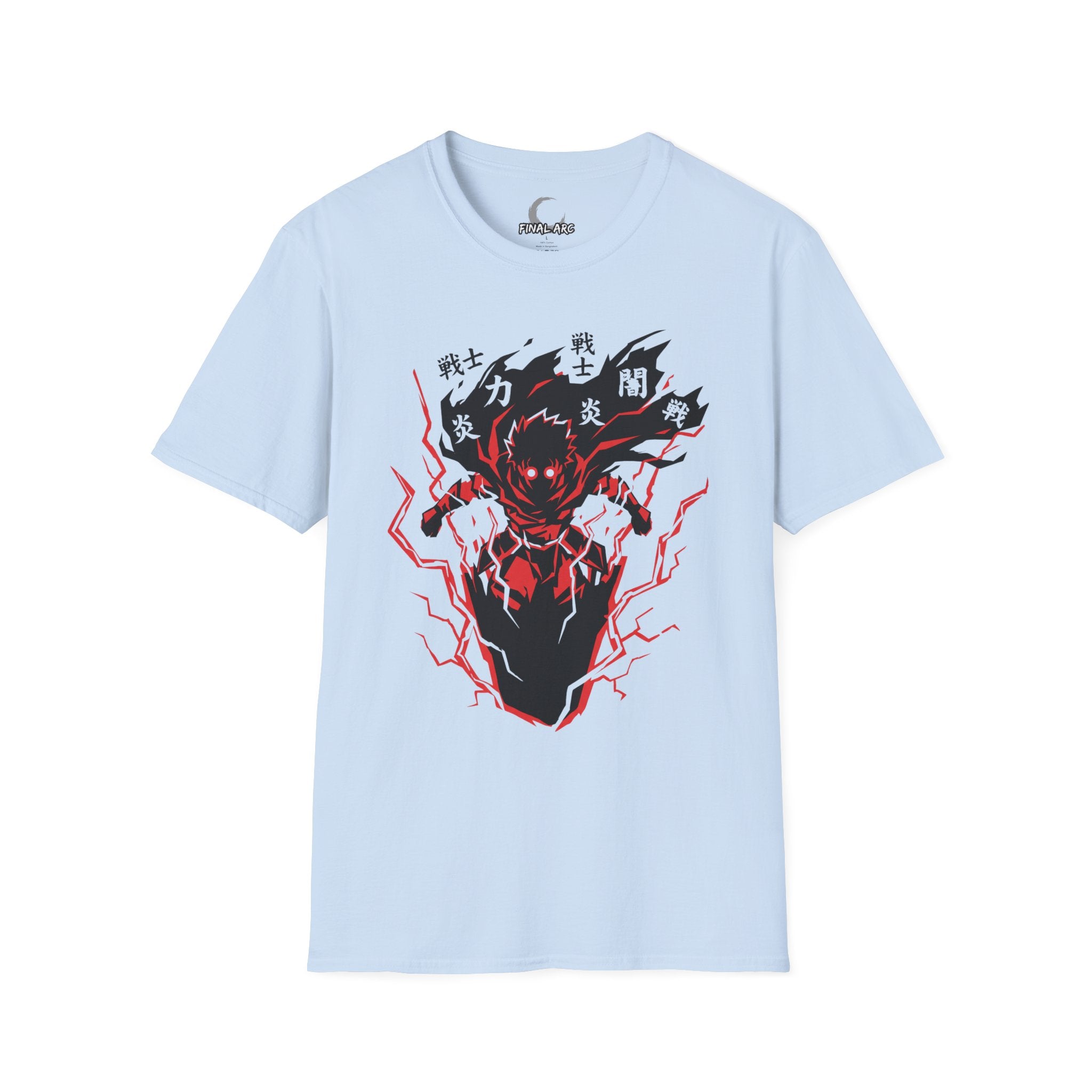 Anime  Lightning T-Shirt — Kanji Power Graphic Tee