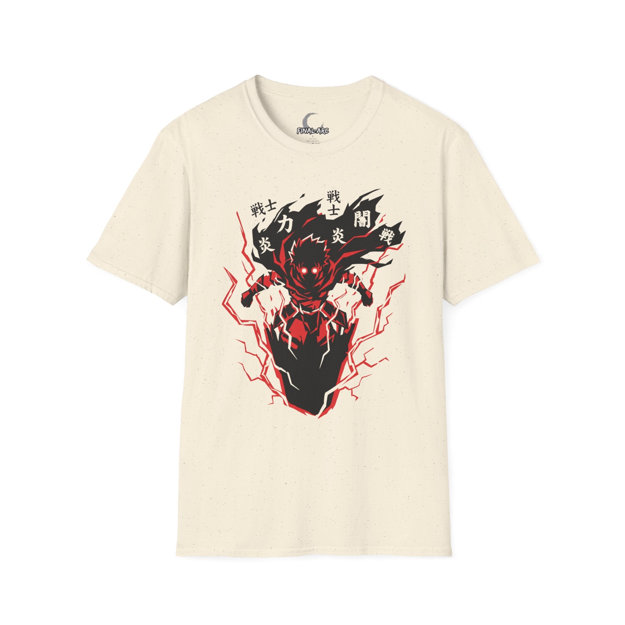 Anime  Lightning T-Shirt — Kanji Power Graphic Tee