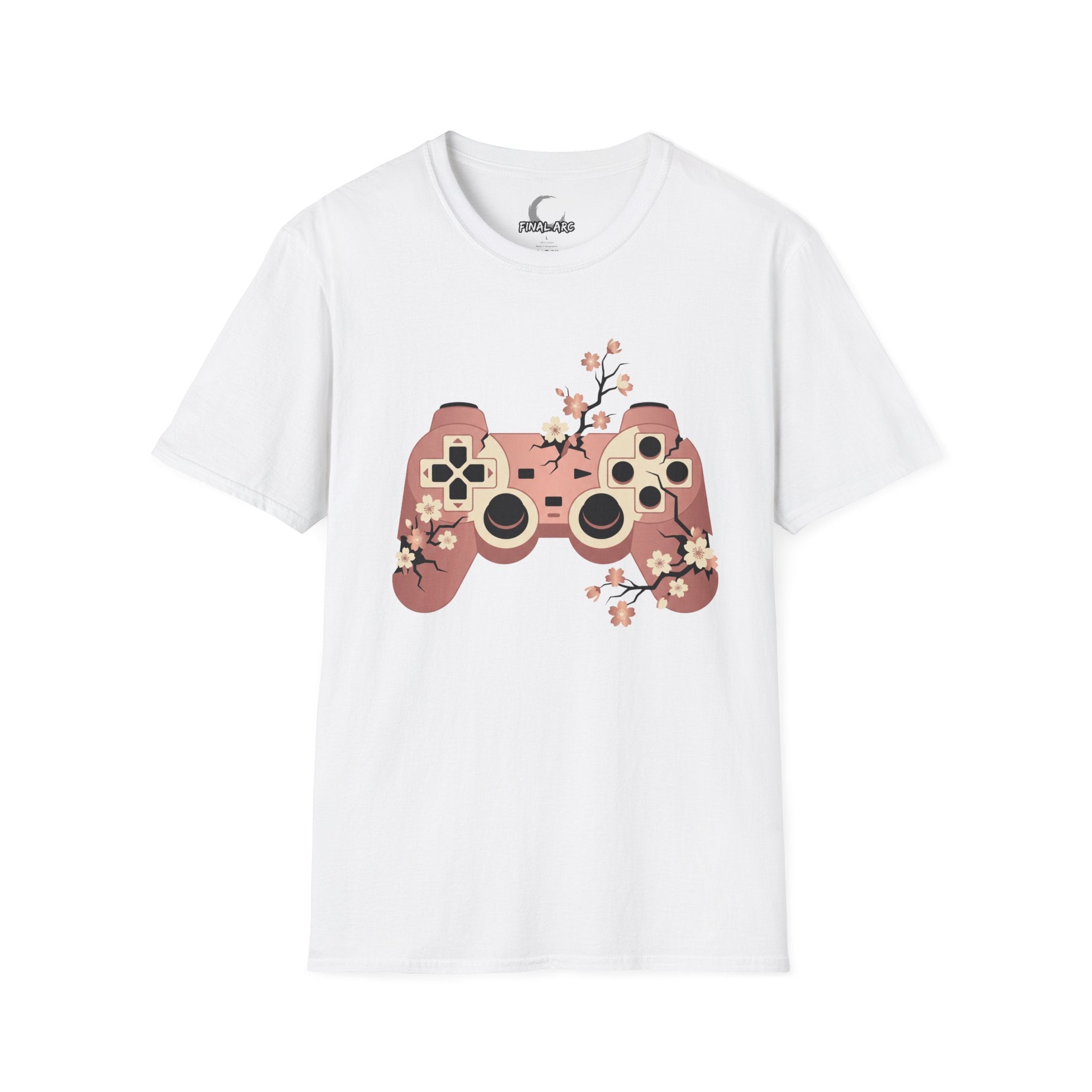 Cherry Blossom Game Controller T-Shirt