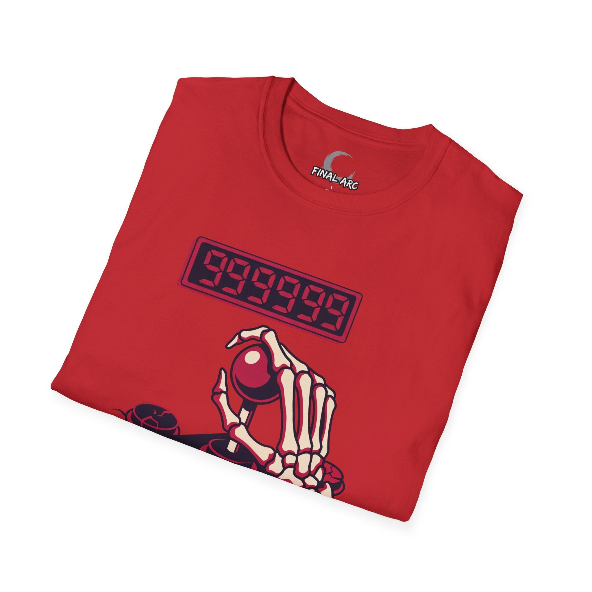 Arcade Skeleton Gamer T‑Shirt