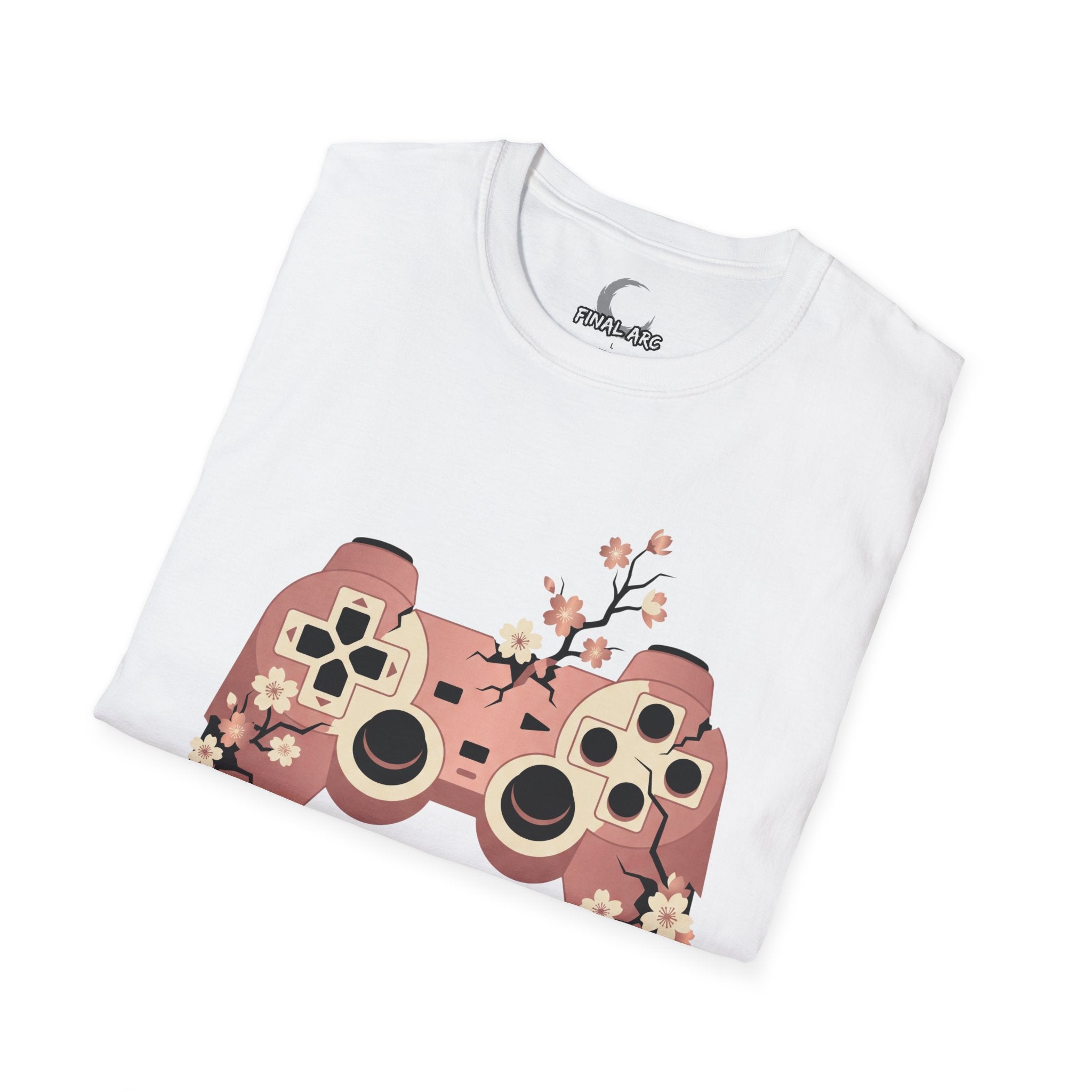 Cherry Blossom Game Controller T-Shirt