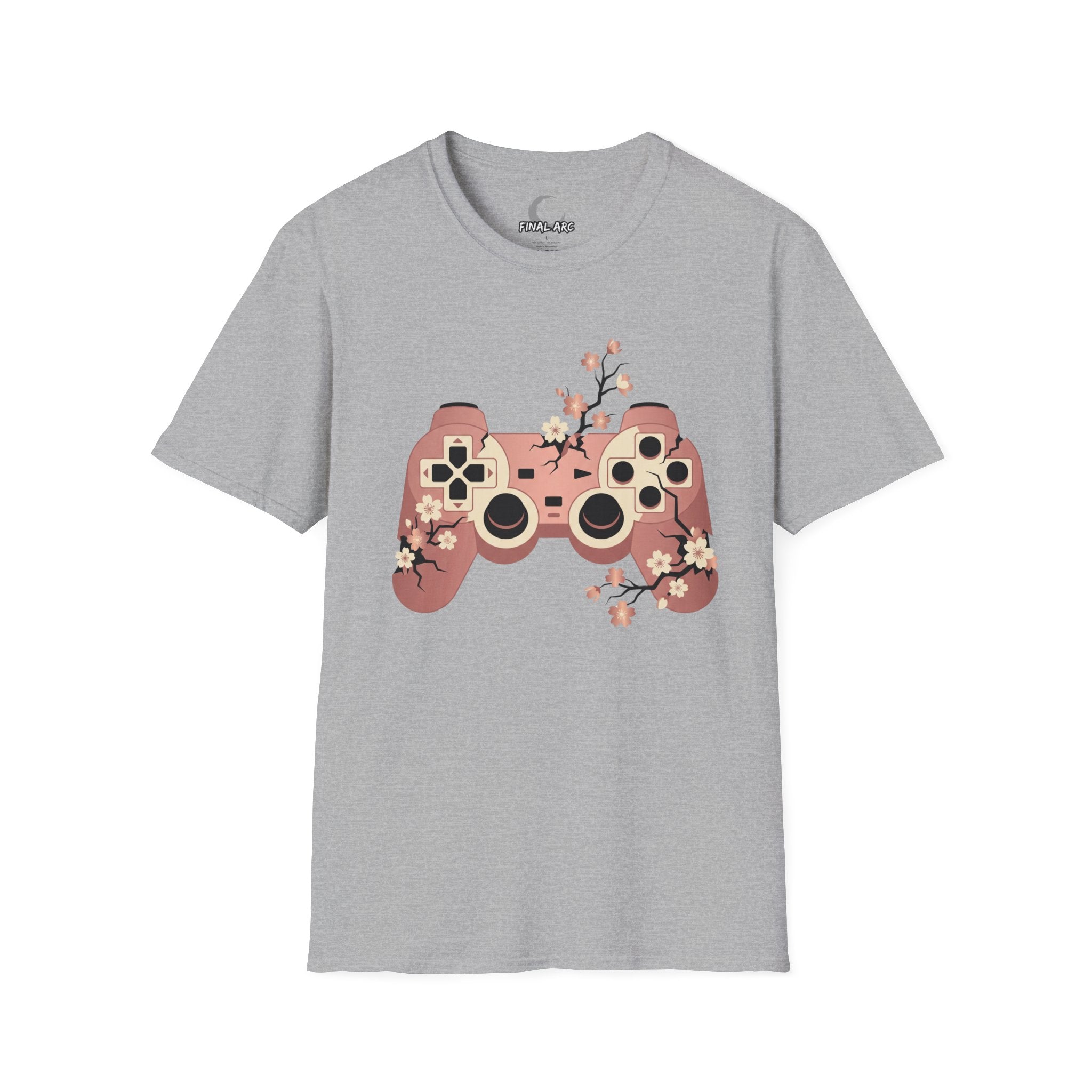 Cherry Blossom Game Controller T-Shirt