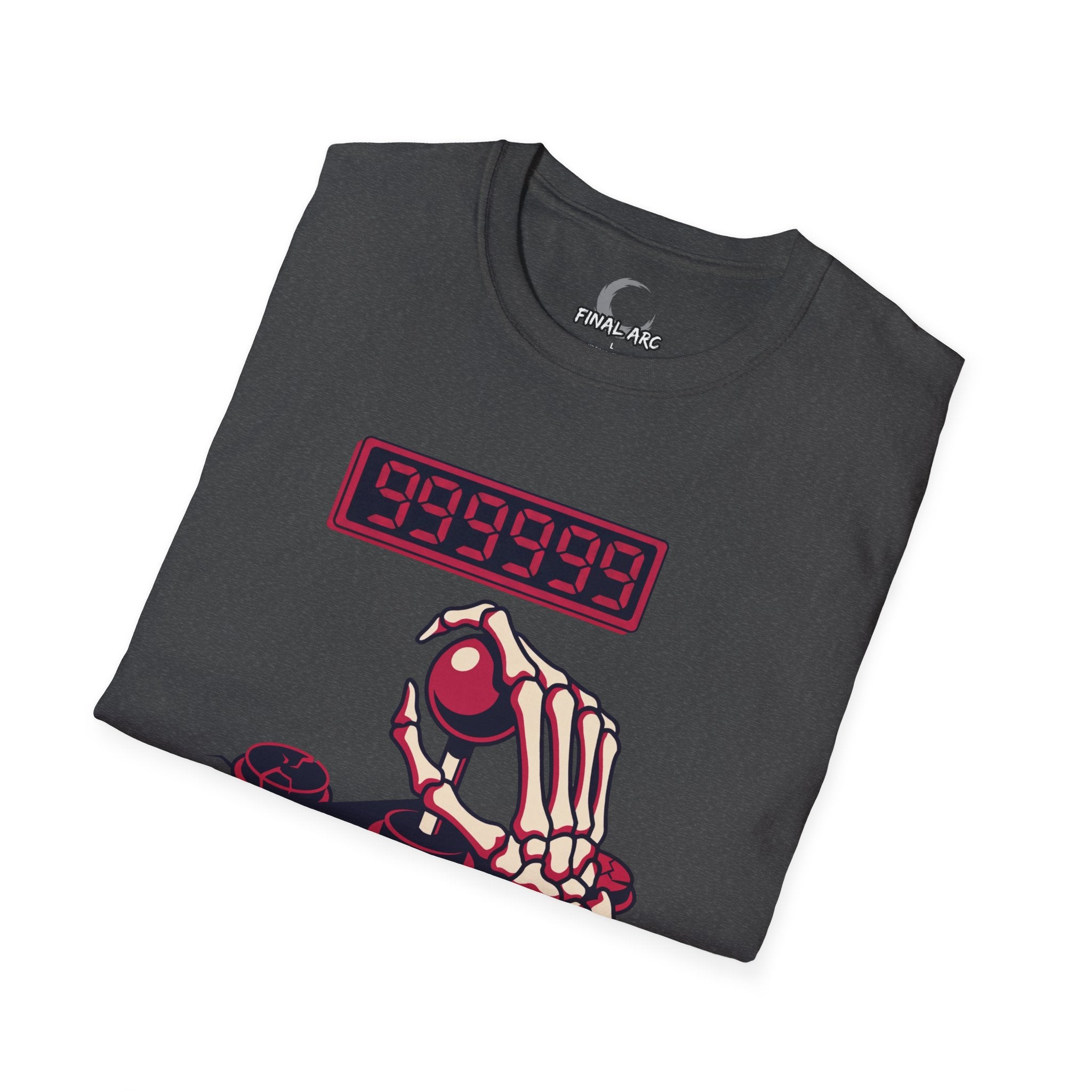 Arcade Skeleton Gamer T‑Shirt