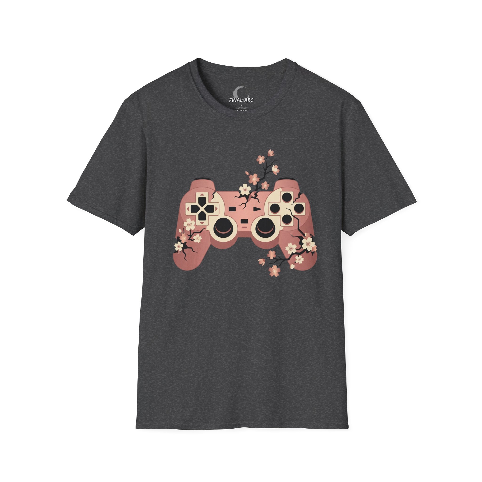 Cherry Blossom Game Controller T-Shirt