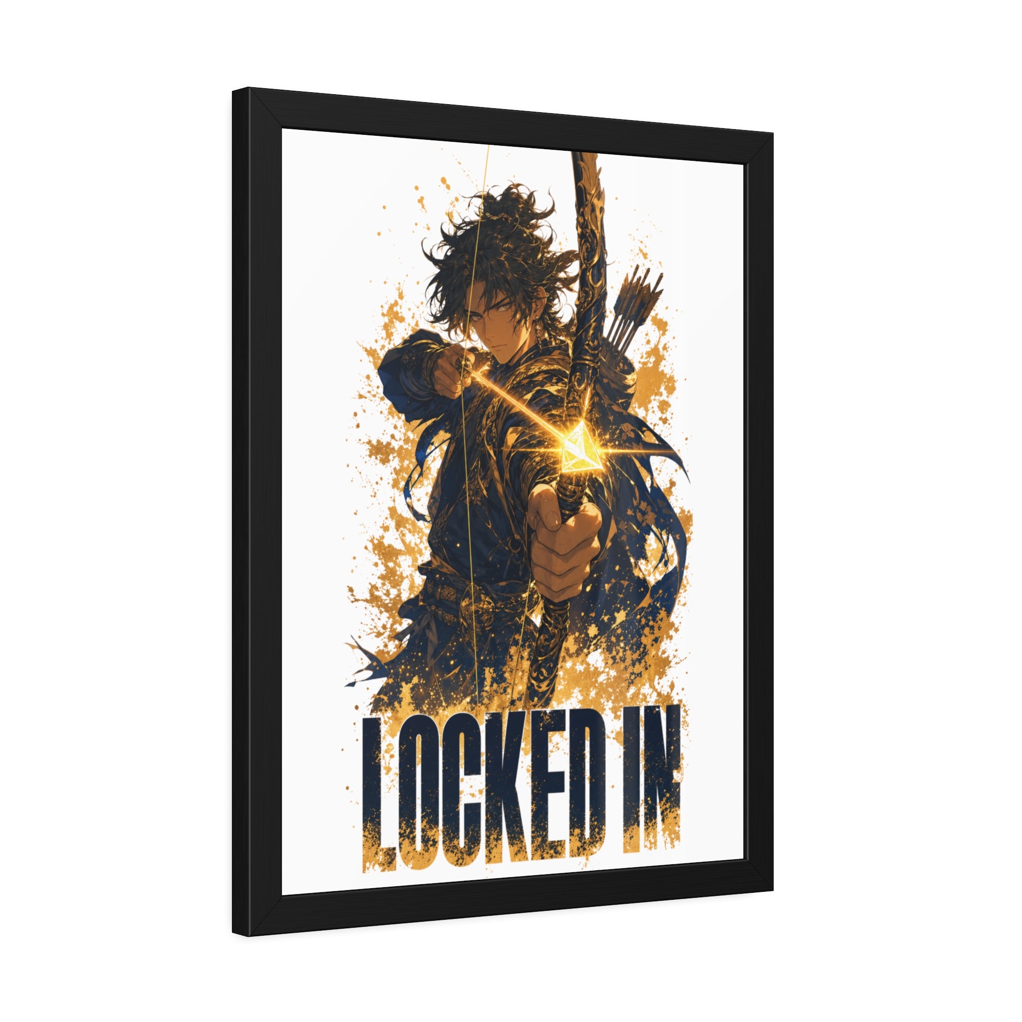Framed Poster — 'Locked In' Archer Artwork
