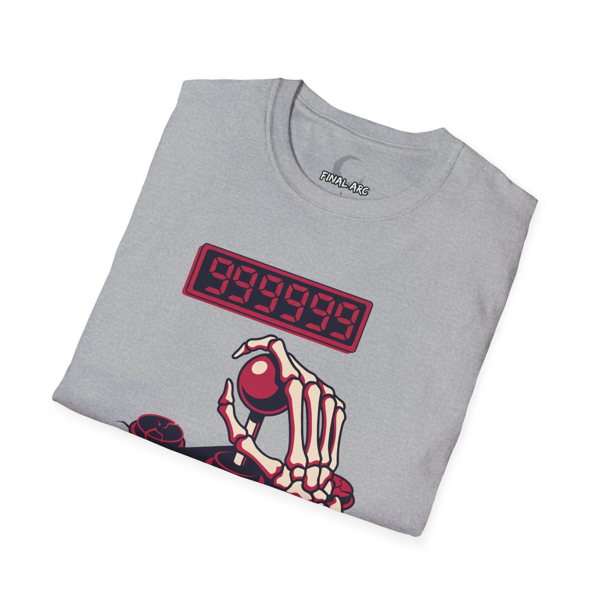 Arcade Skeleton Gamer T‑Shirt