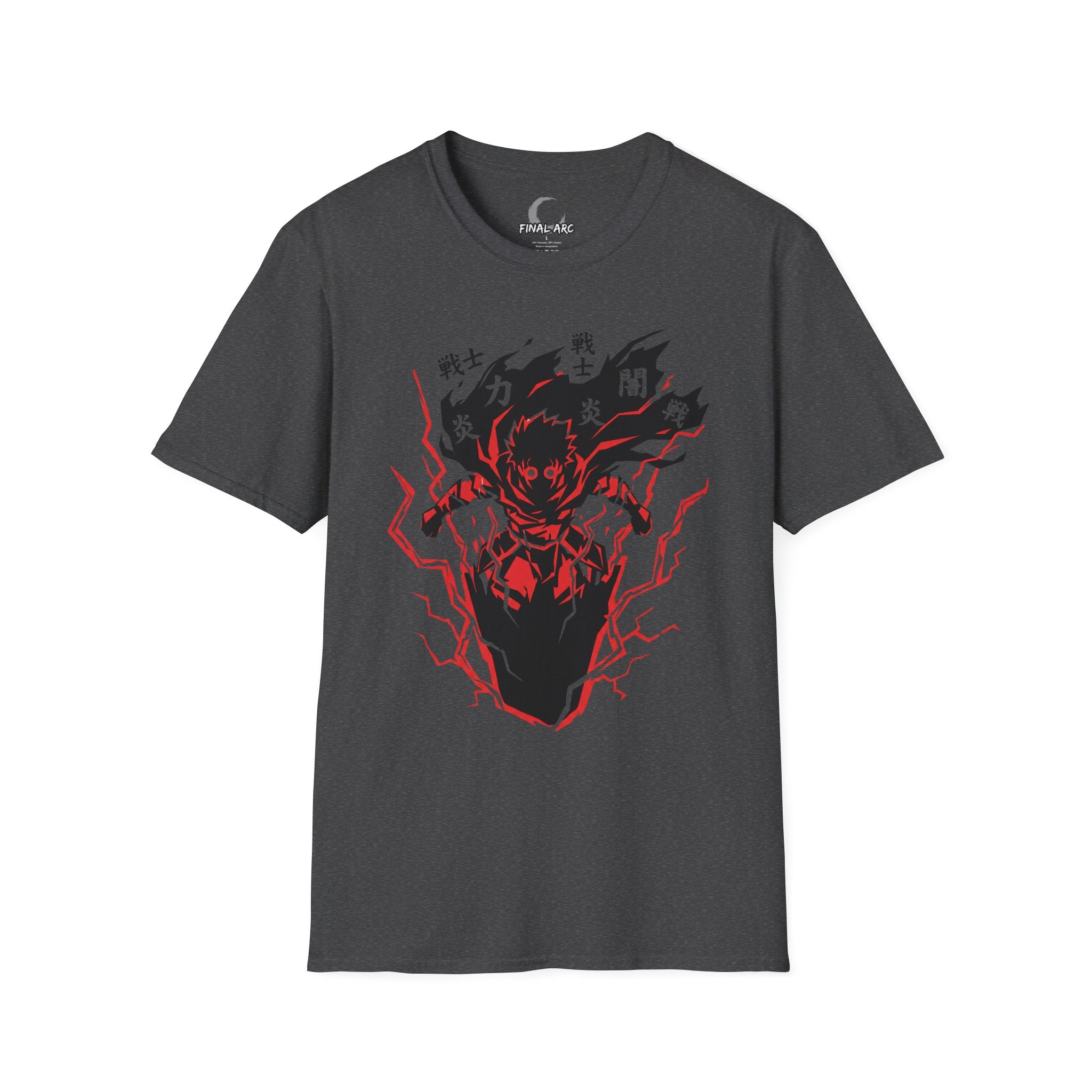 Anime  Lightning T-Shirt — Kanji Power Graphic Tee